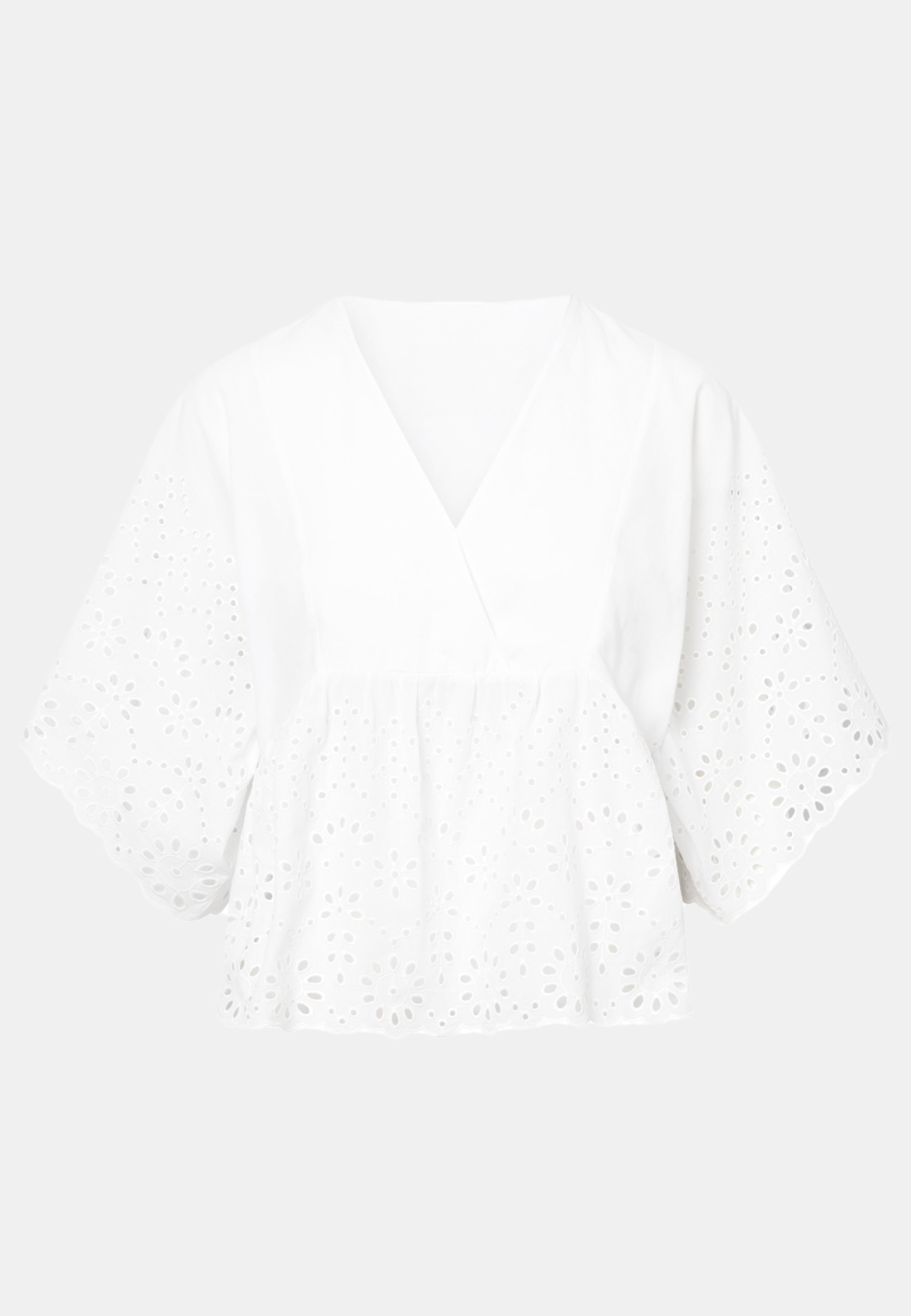 NGSeven AMOR Blouse ss Relaxed 10000 White