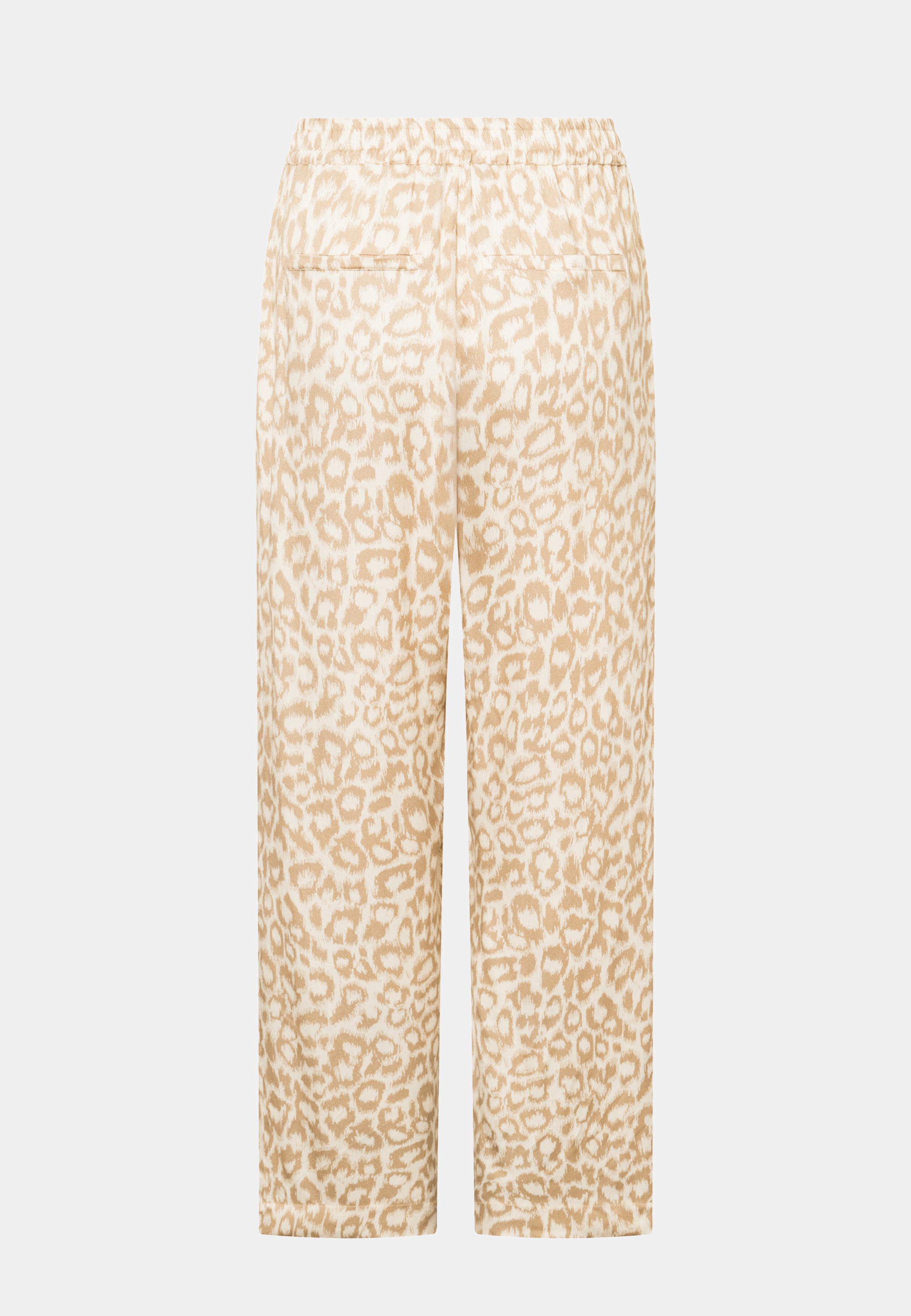 NGSeven BROOK Relaxed trousers Relaxed 13028 Birch cafe latte leopard