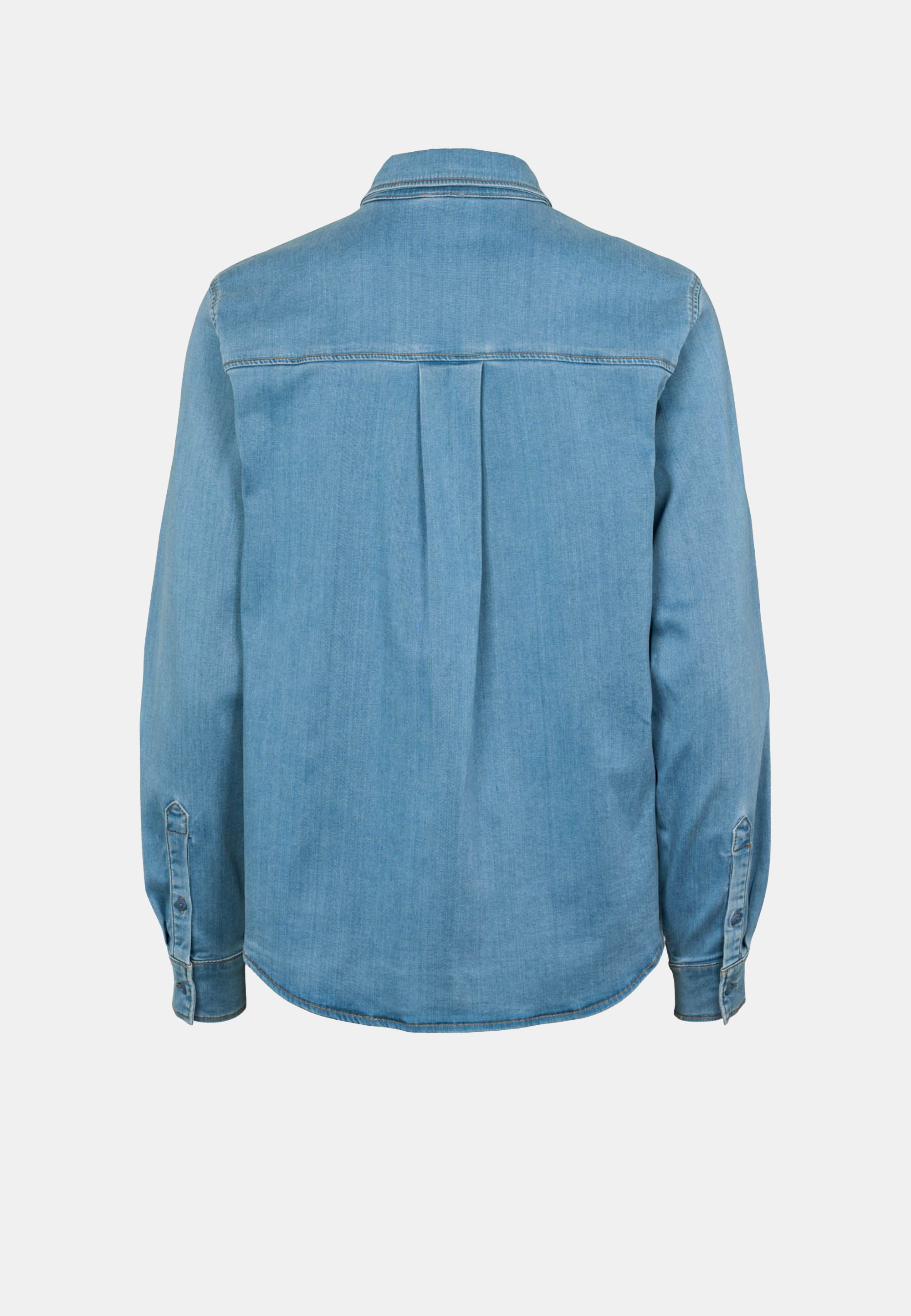 NGSeven NGS.COAST Denim Shirt Regular 44399 Washed Blue Denim