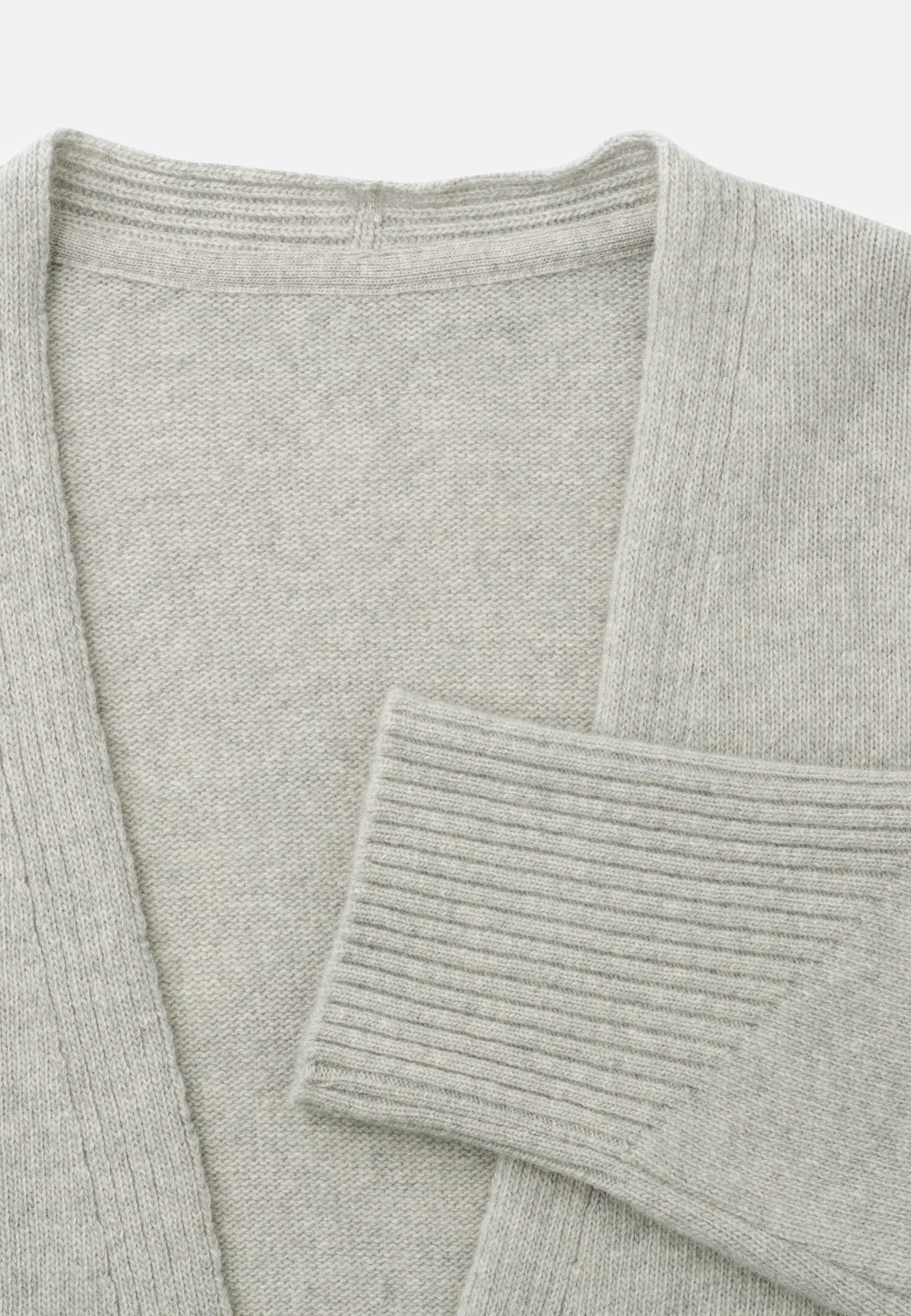 NGSeven NGS.FORREST Cardigan Relaxed 97502 Grey Melange