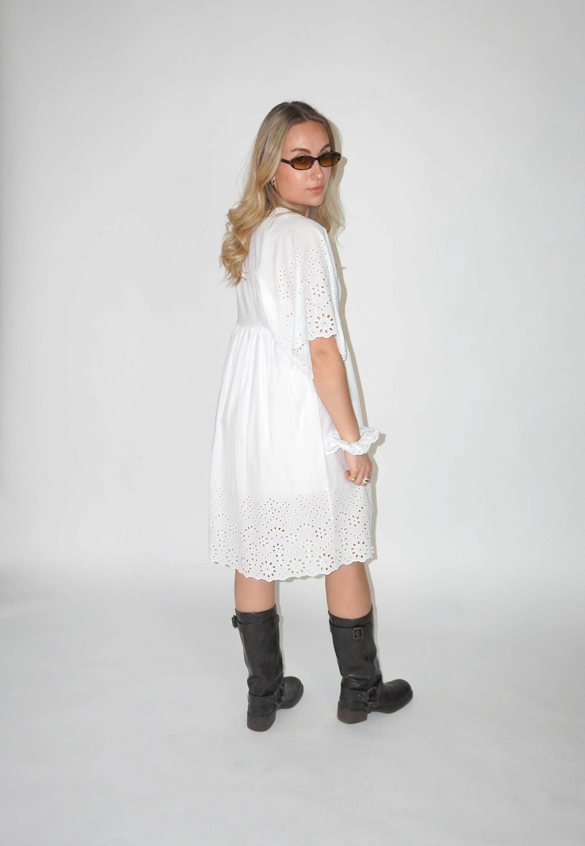 NGSeven NGS.JOLIE Dress SS Relaxed 10000 White