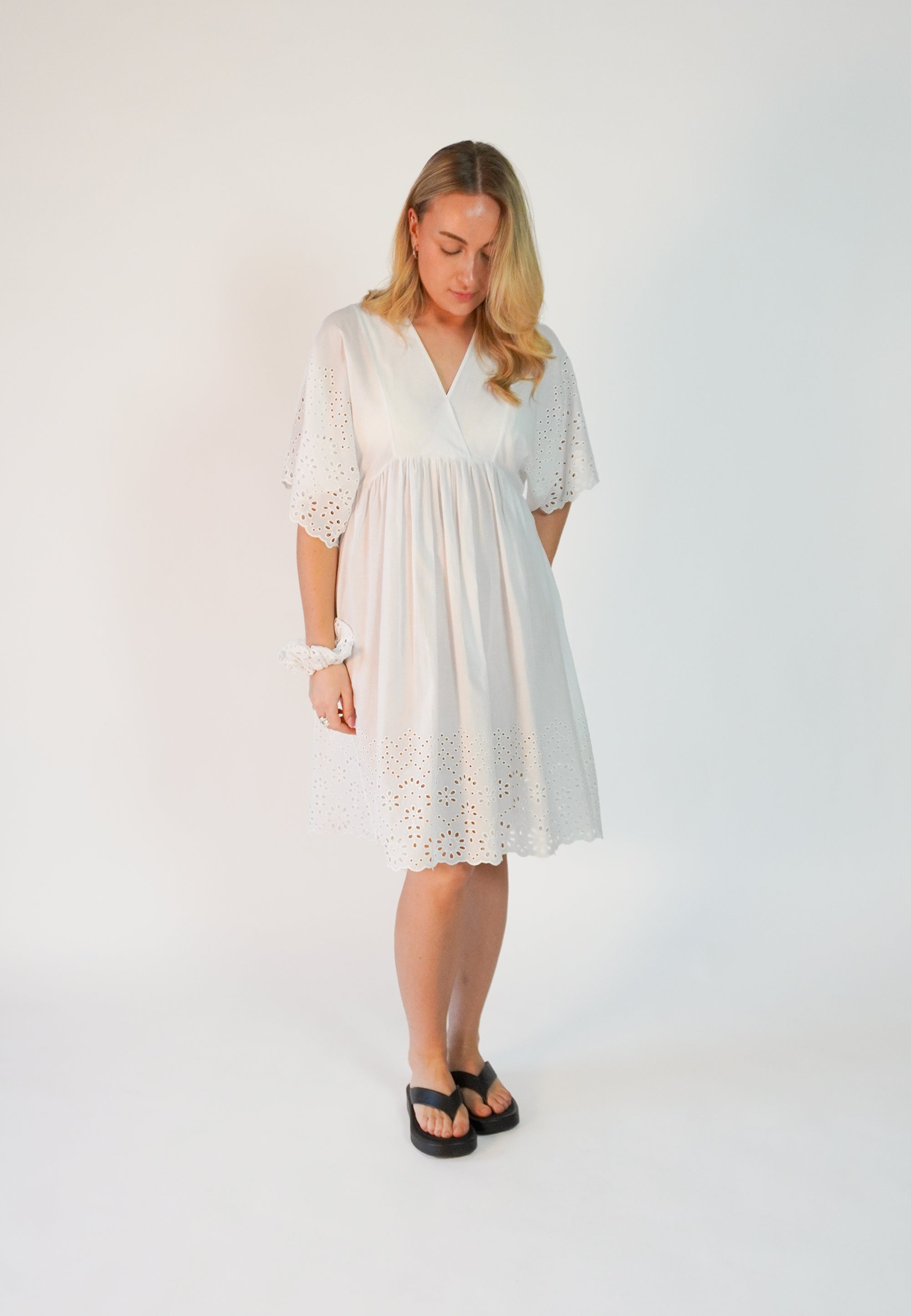 NGSeven NGS.JOLIE Dress SS Relaxed 10000 White