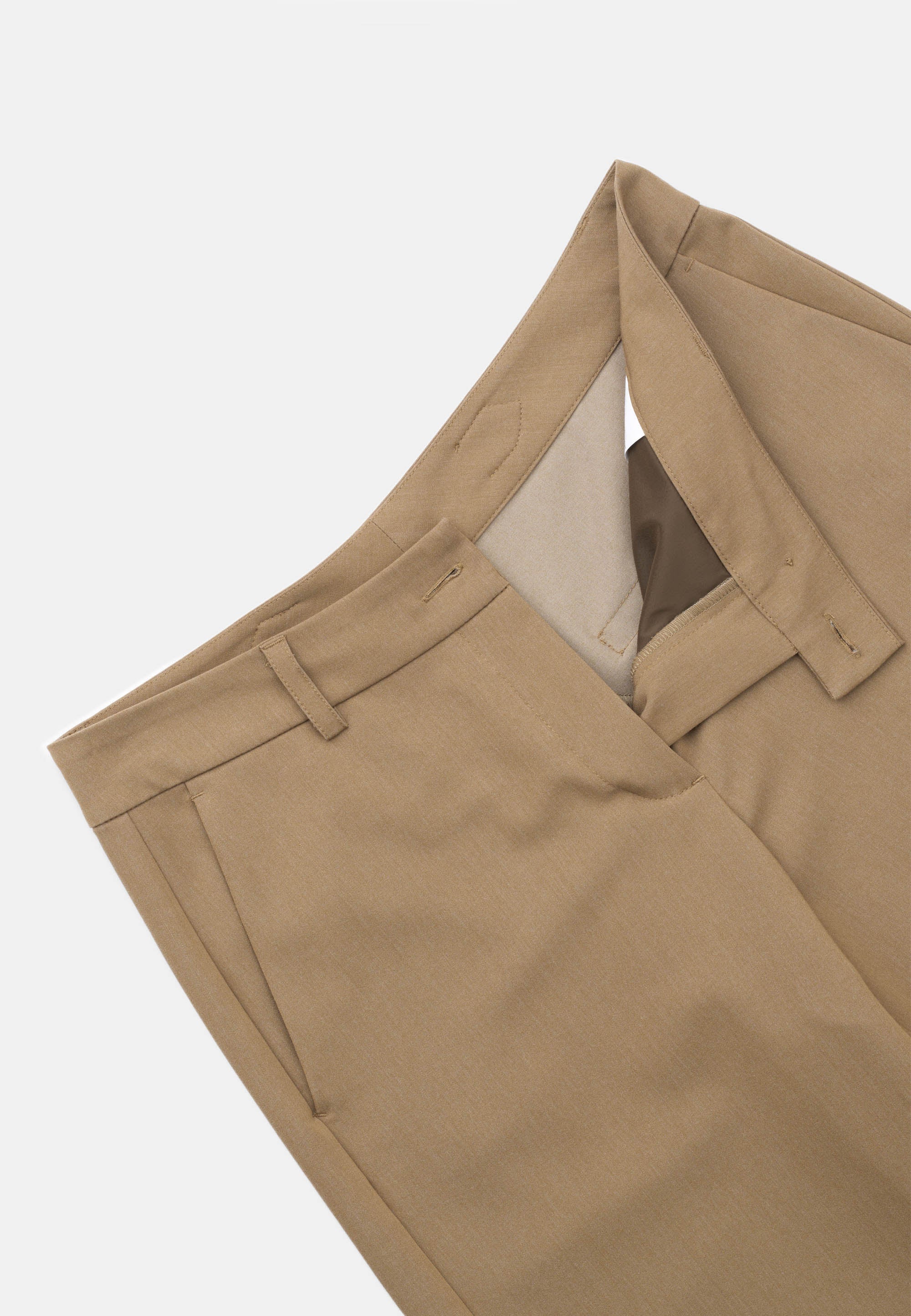 NGSeven NGS.LAKE Straight Trousers Straight 84003 Brown