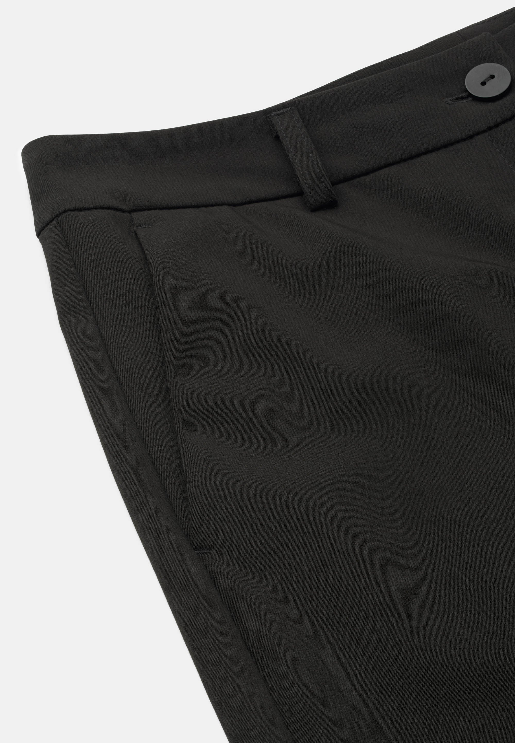 NGSeven NGS.LAKE Straight Trousers Straight 99000 Black