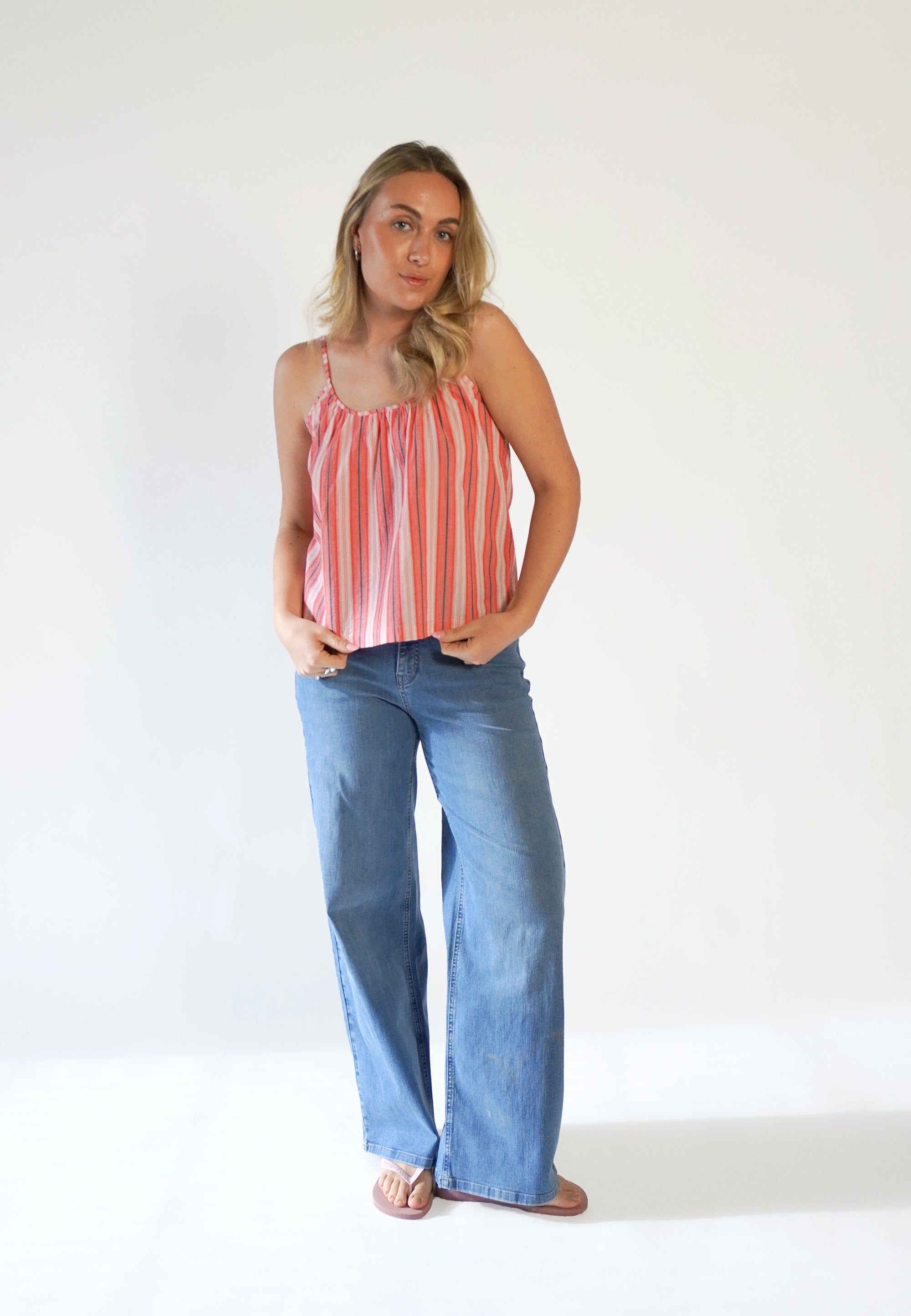 NGSeven NGS.MONARCH Camisole Relaxed 30211 Tea rose stripe