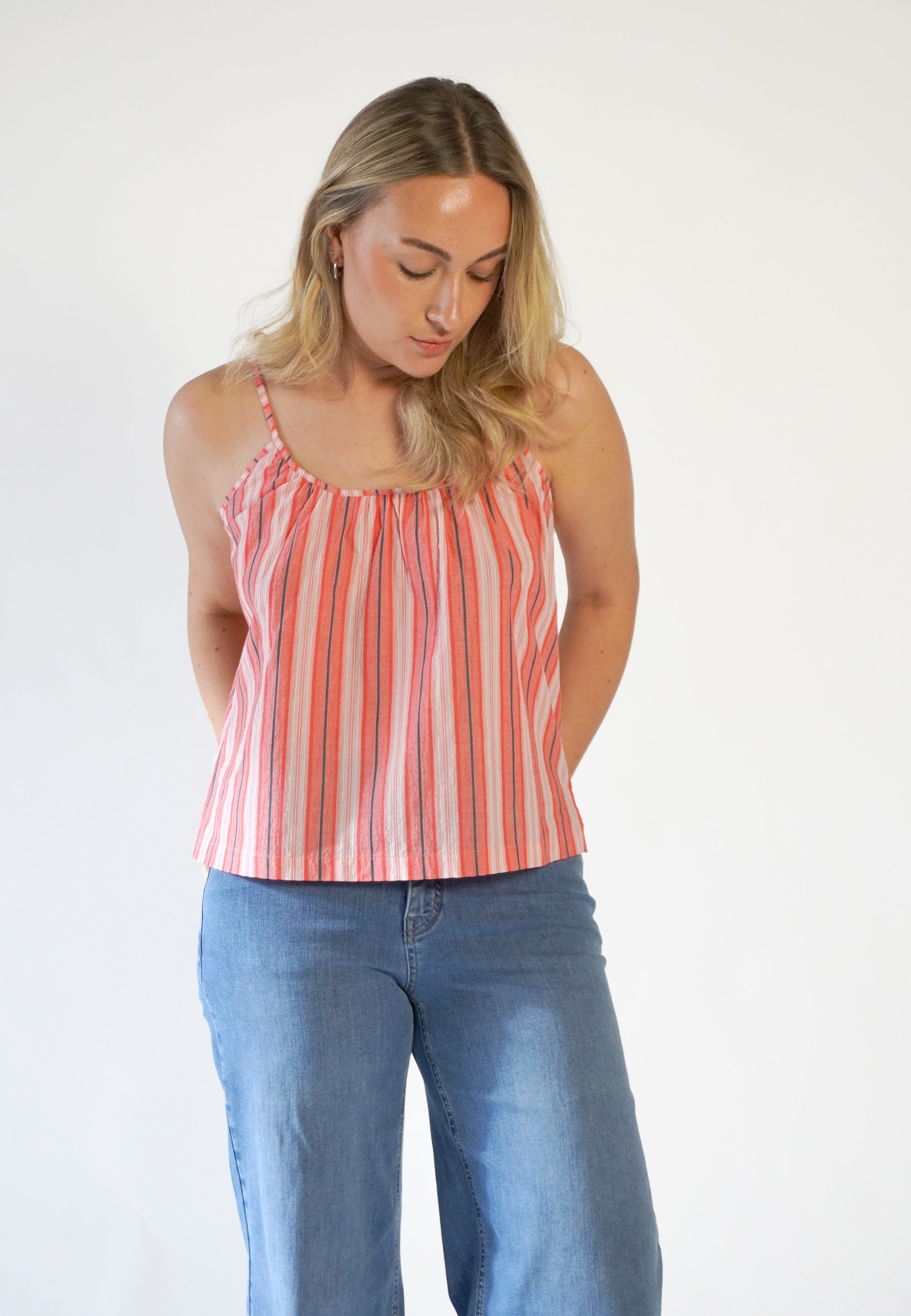 NGSeven MONARCH Camisole Relaxed 30211 Tea rose stripe