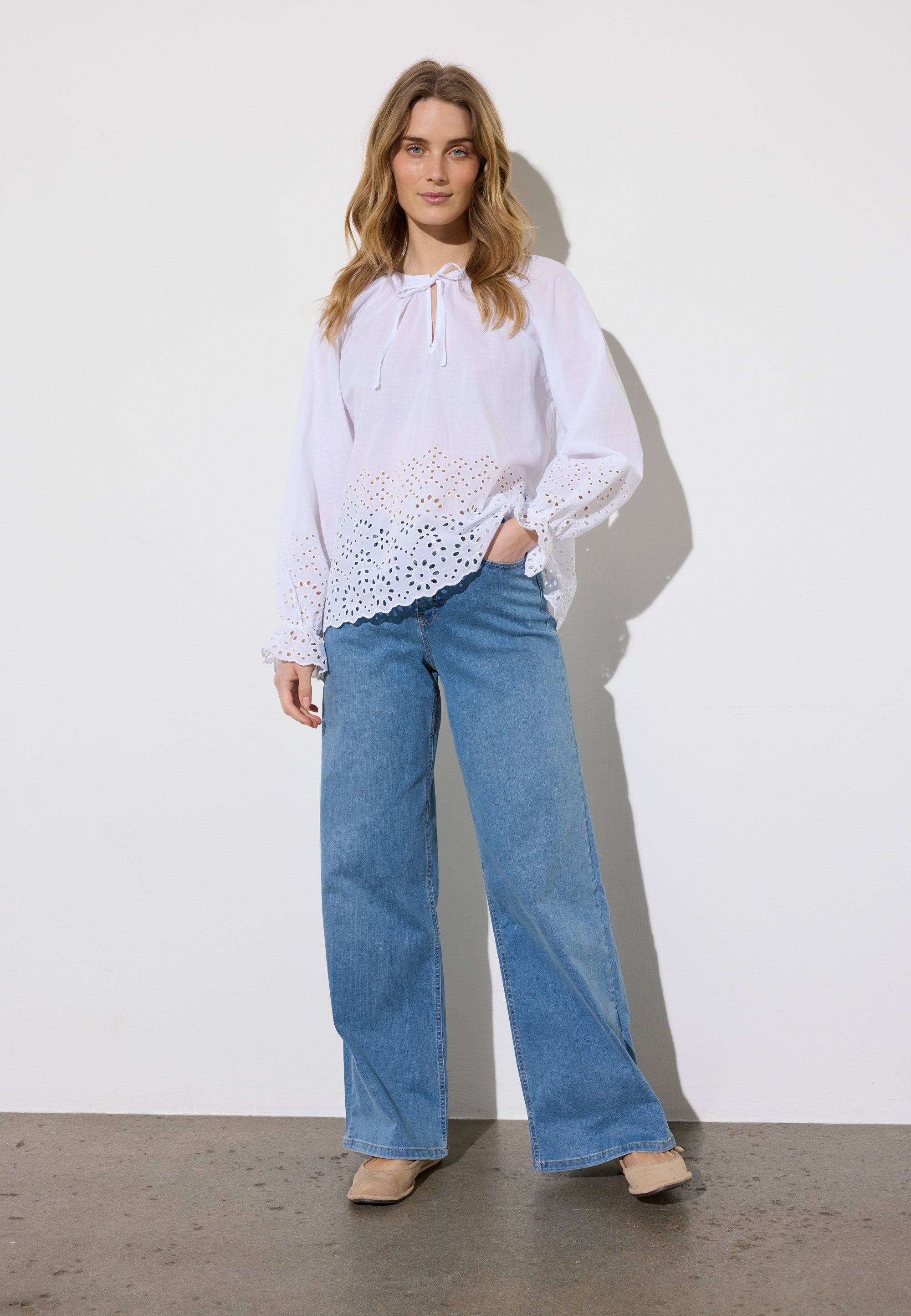 NGSeven NGS.ACADIA Blouse Relaxed 10000 White