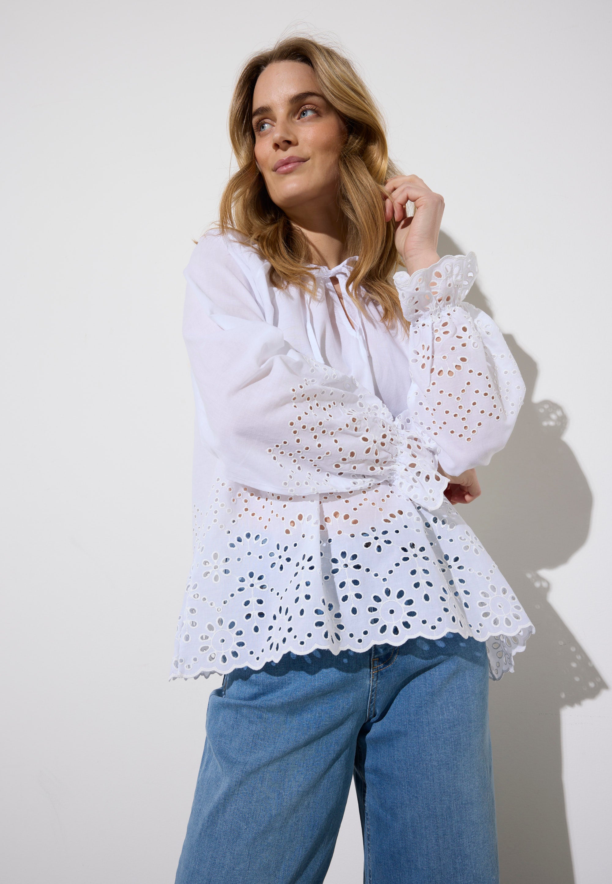 NGSeven NGS.ACADIA Blouse Relaxed 10000 White