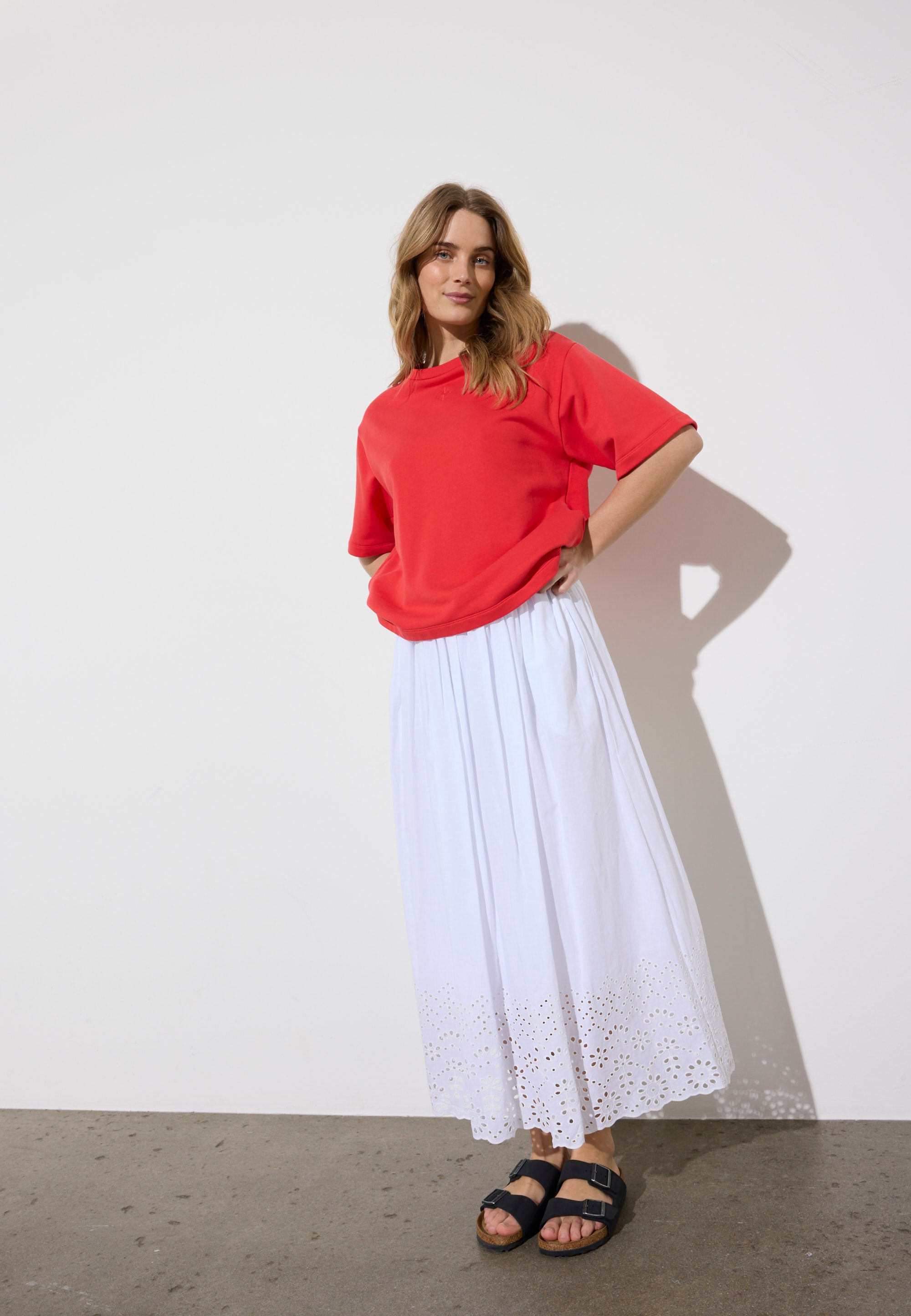 NGSeven NGS.BONZE Skirt Relaxed 10000 White