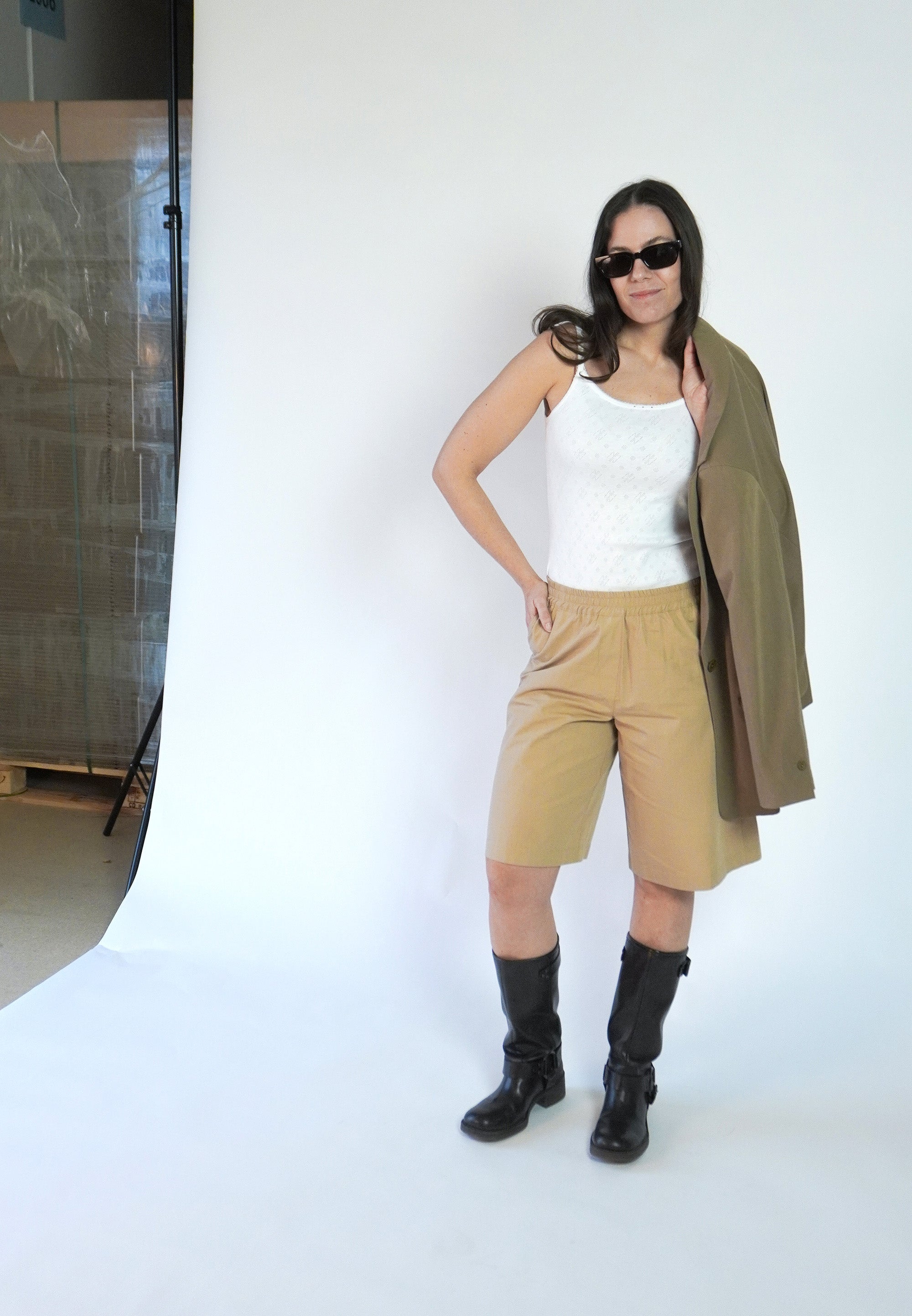 NGSeven NGS.BROOK Bermuda shorts Relaxed 28000 Cafe Latte