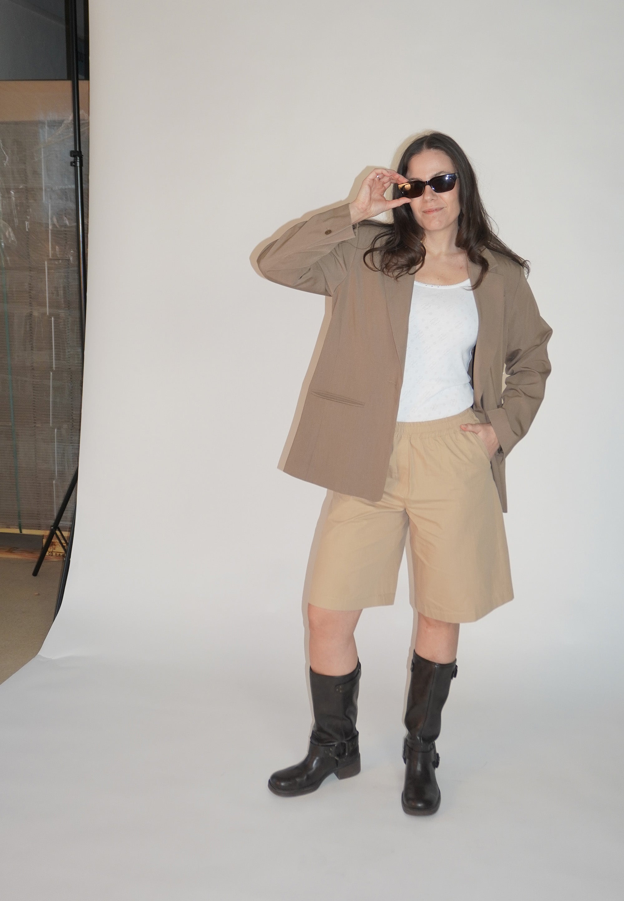 NGSeven NGS.BROOK Bermuda shorts Relaxed 28000 Cafe Latte