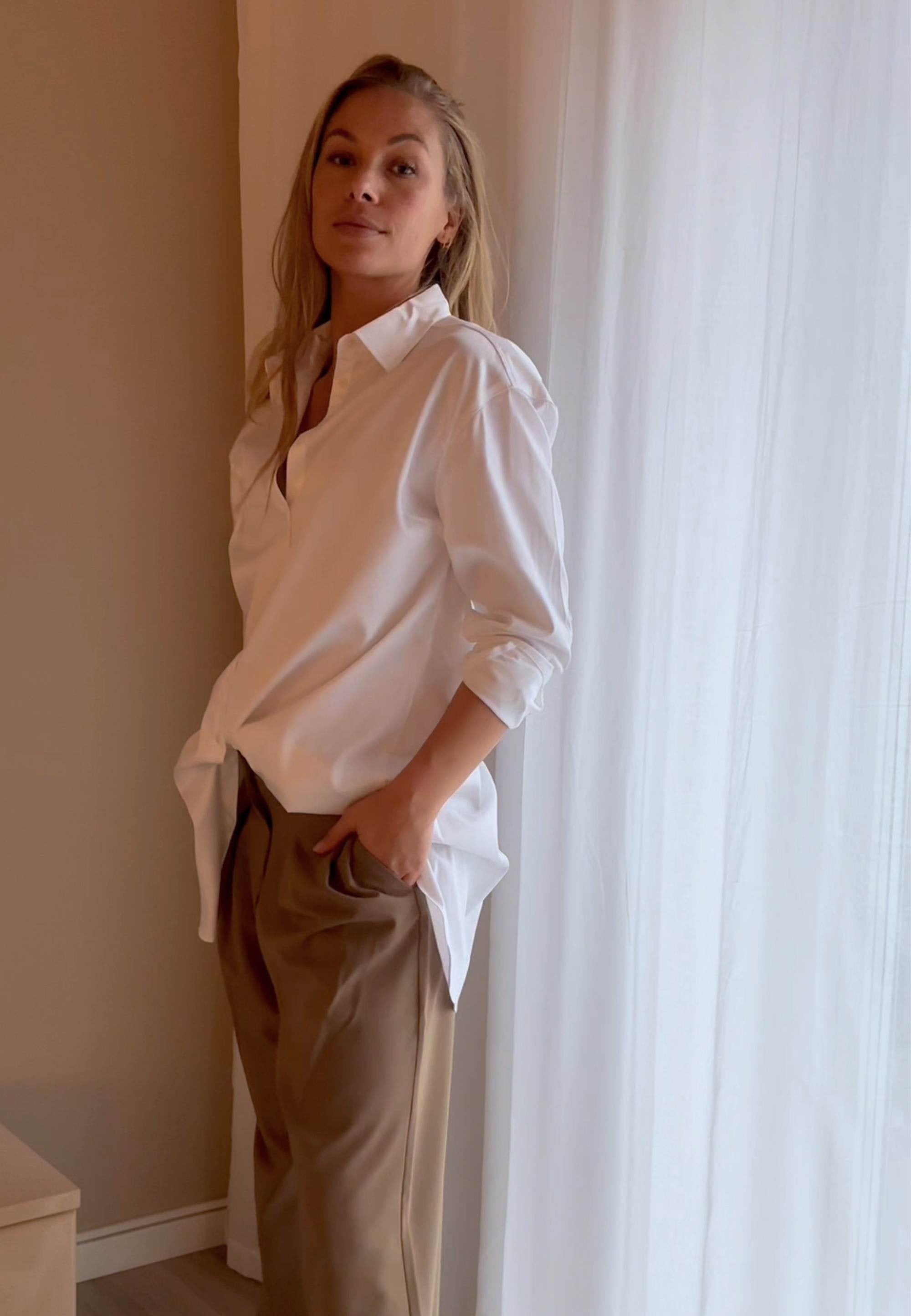 NGSeven NGS.DEW Oversized Shirt Oversized 10000 White