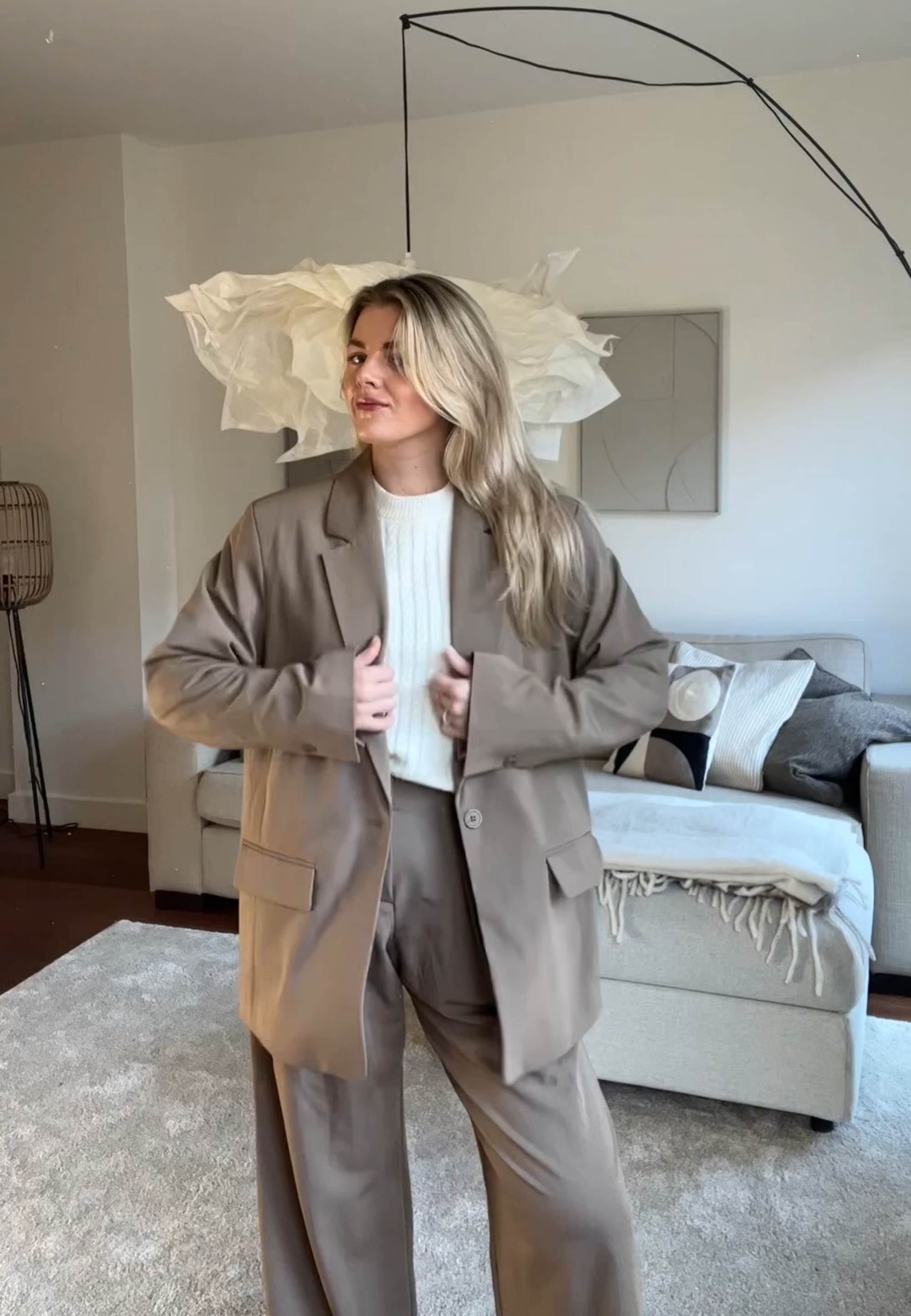 NGSeven NGS.EARTH Oversized Blazer Oversized 84003 Brown