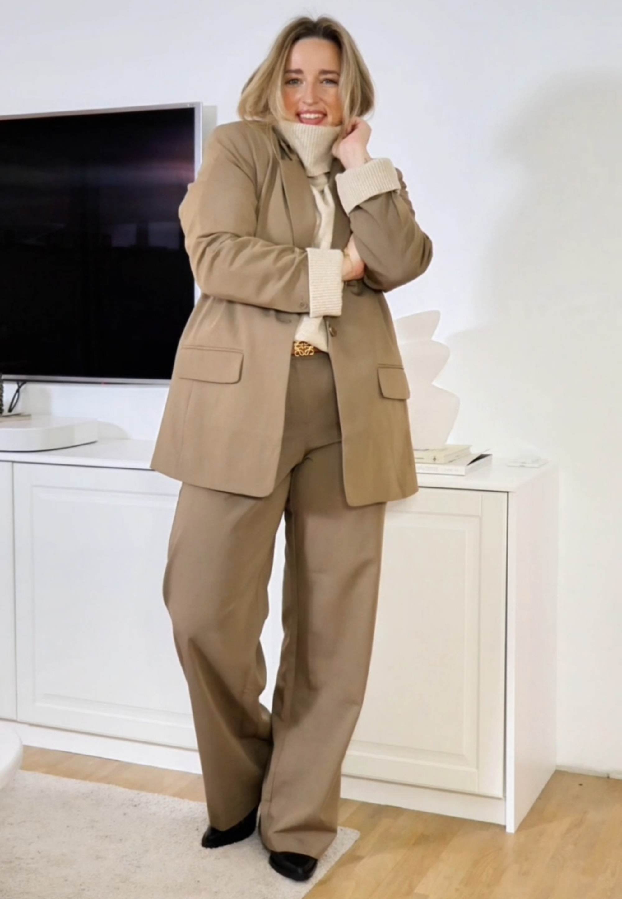 NGSeven NGS.EARTH Oversized Blazer Oversized 84003 Brown