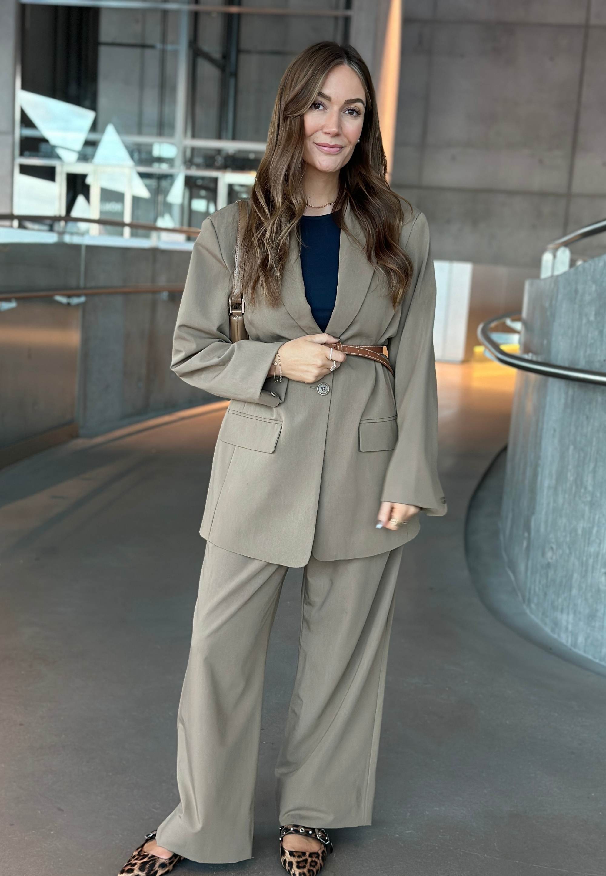 NGSeven NGS.EARTH Oversized Blazer Oversized 84003 Brown