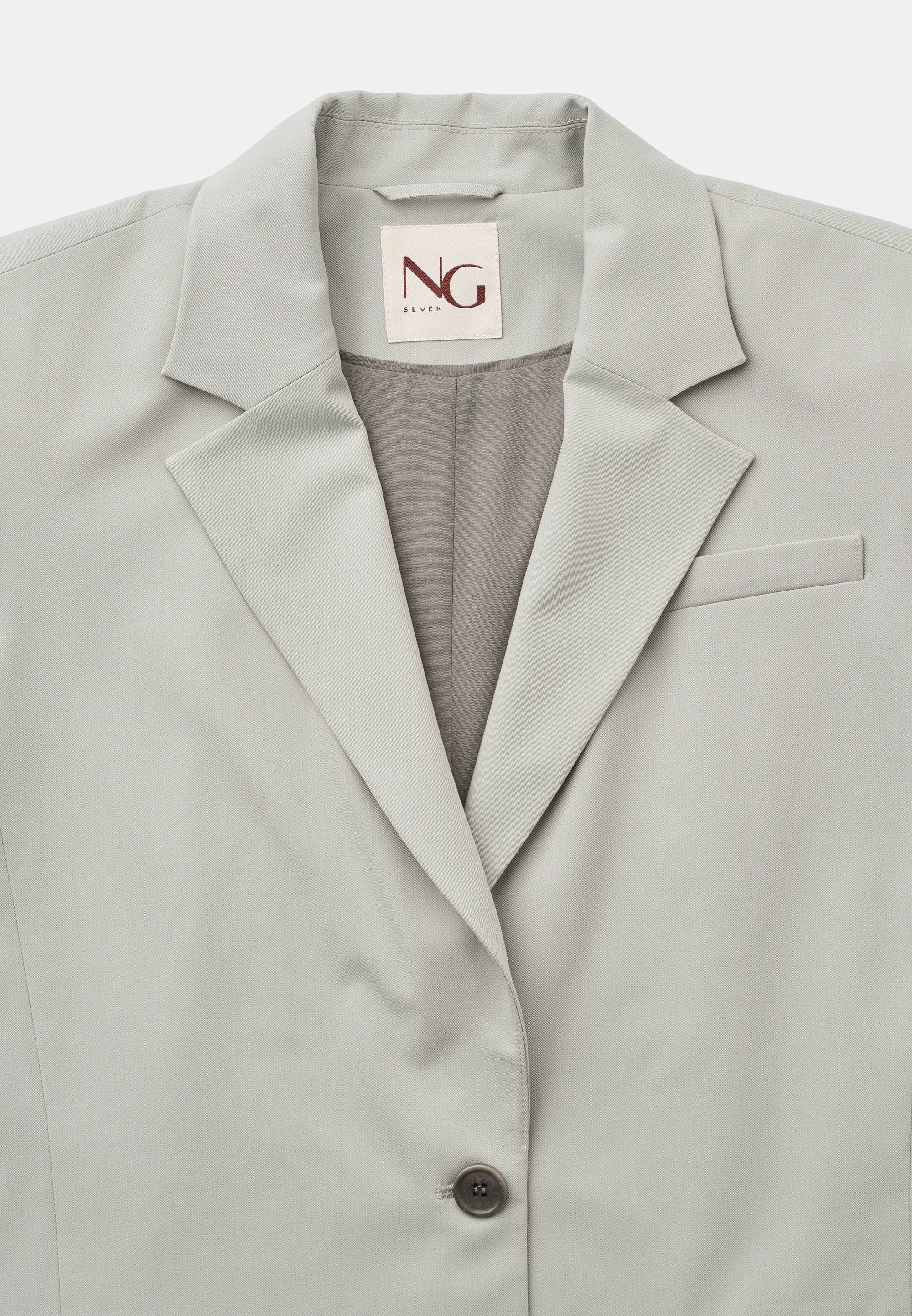 NGSeven NGS.EARTH Oversized Blazer Oversized 91001 Paloma Grey