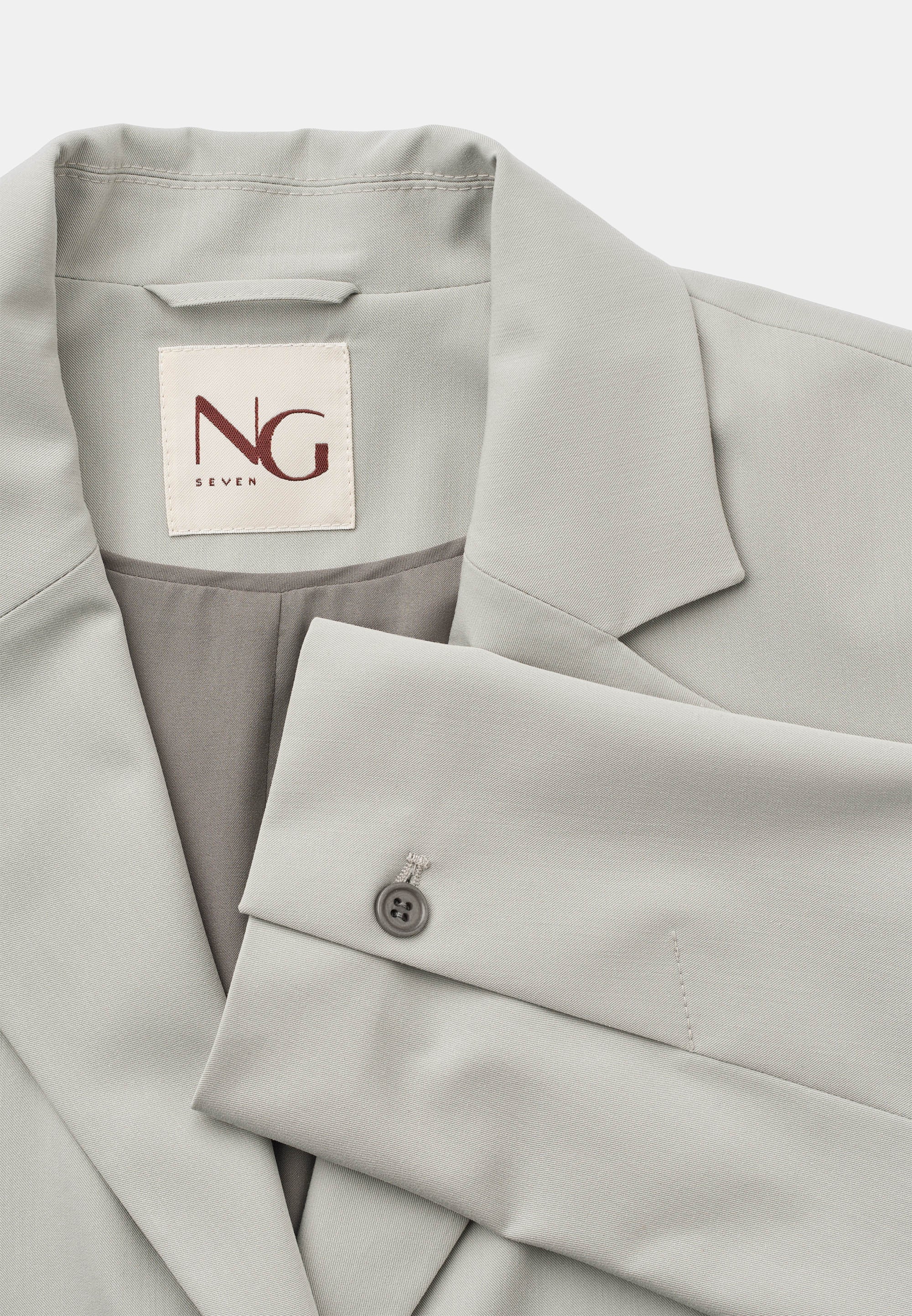 NGSeven NGS.EARTH Oversized Blazer Oversized 91001 Paloma Grey