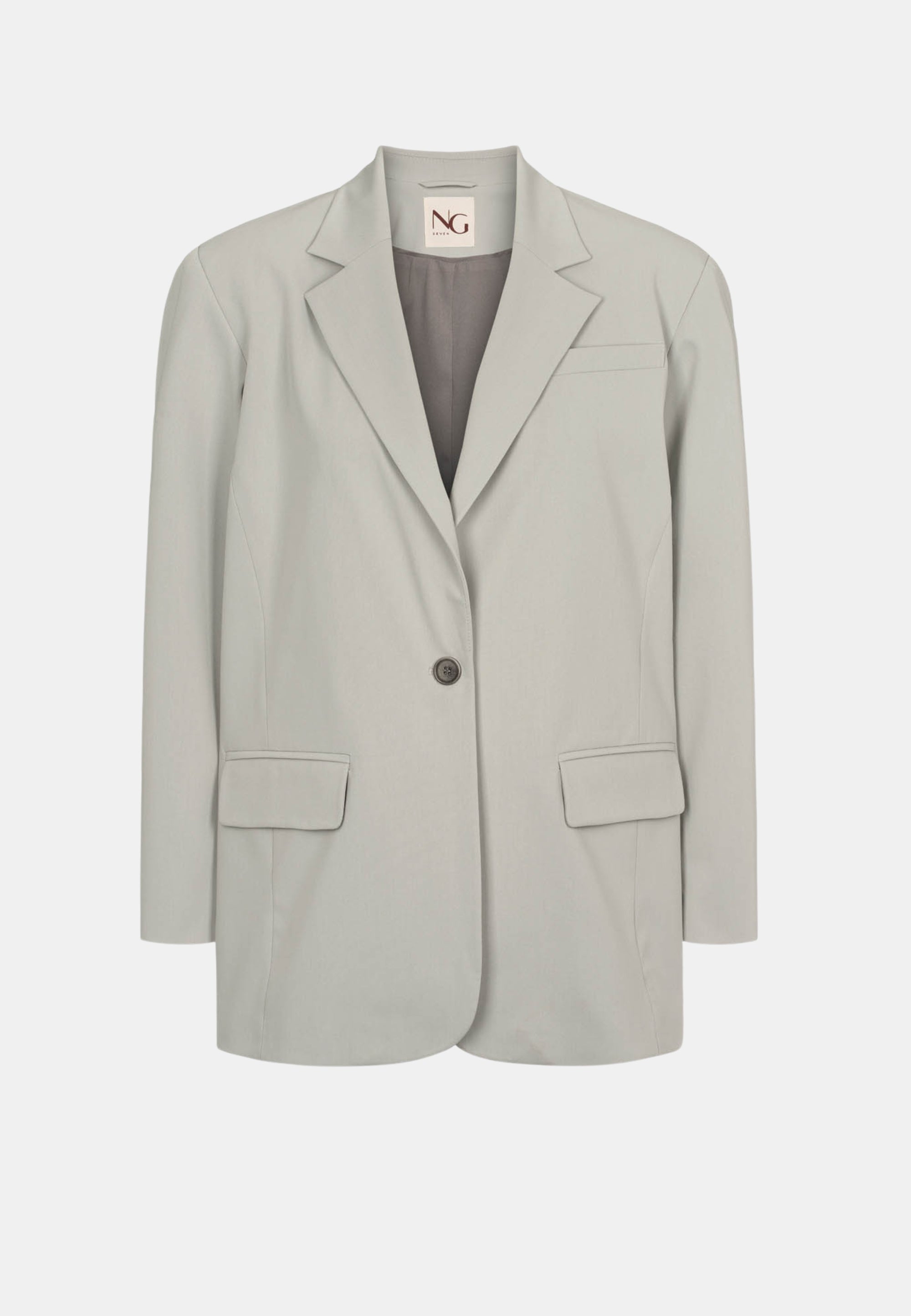 NGSeven NGS.EARTH Oversized Blazer Oversized 91001 Paloma Grey