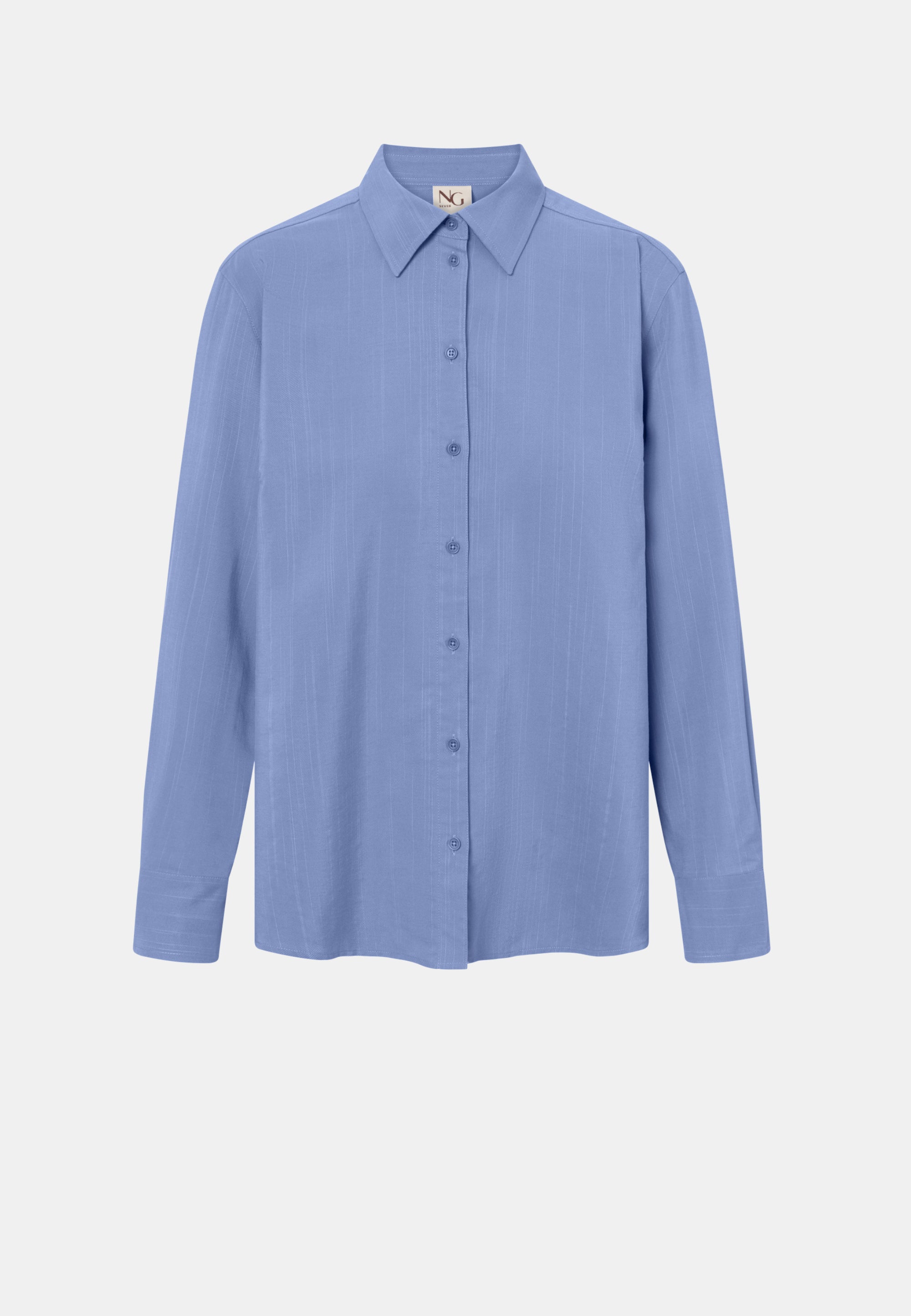 NGSeven NGS.EDITH Shirt Relaxed 43111 Cornflower Stripe