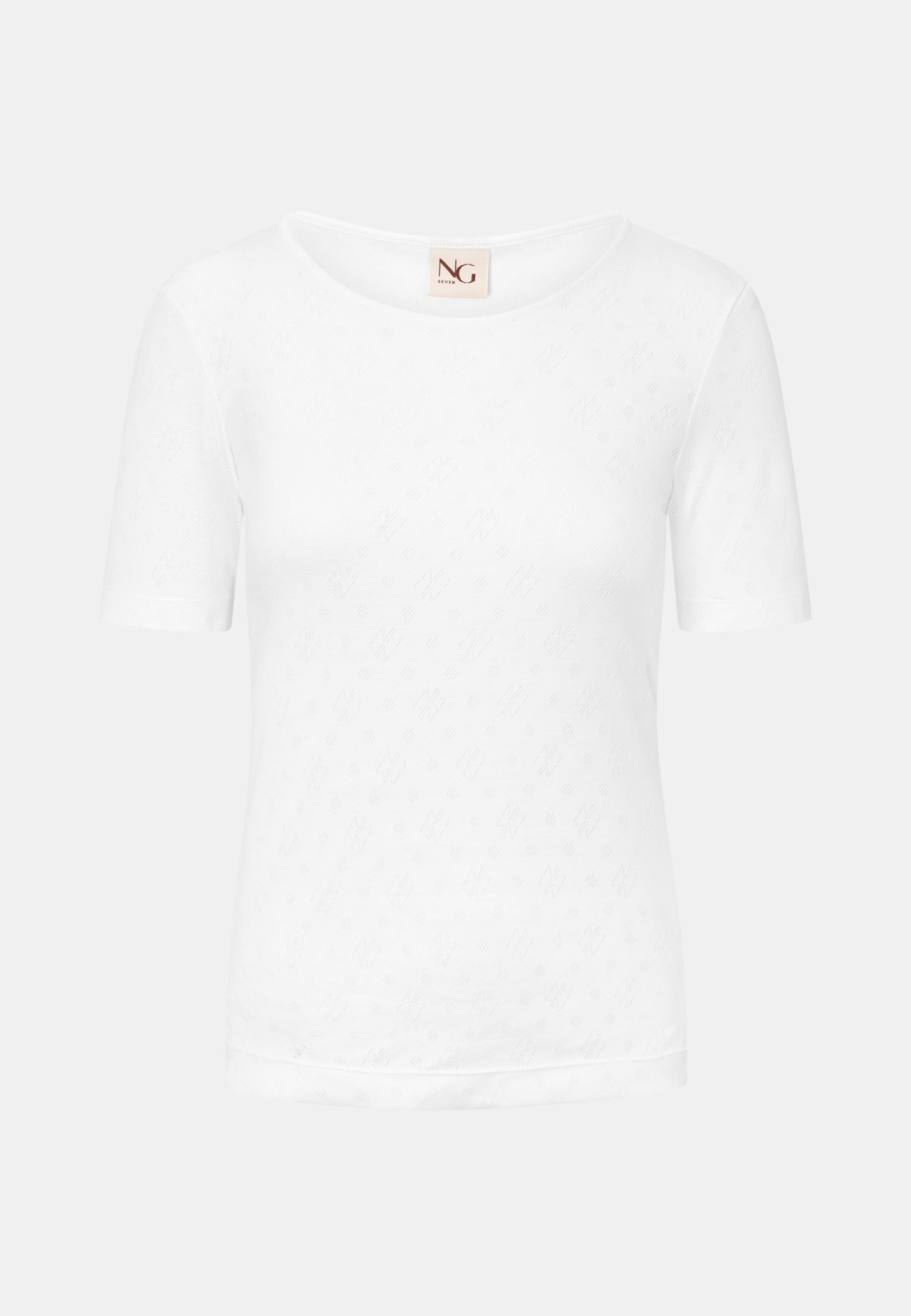 NGSeven NGS.HILL Tee ss - white Stretched to fit 10000 White