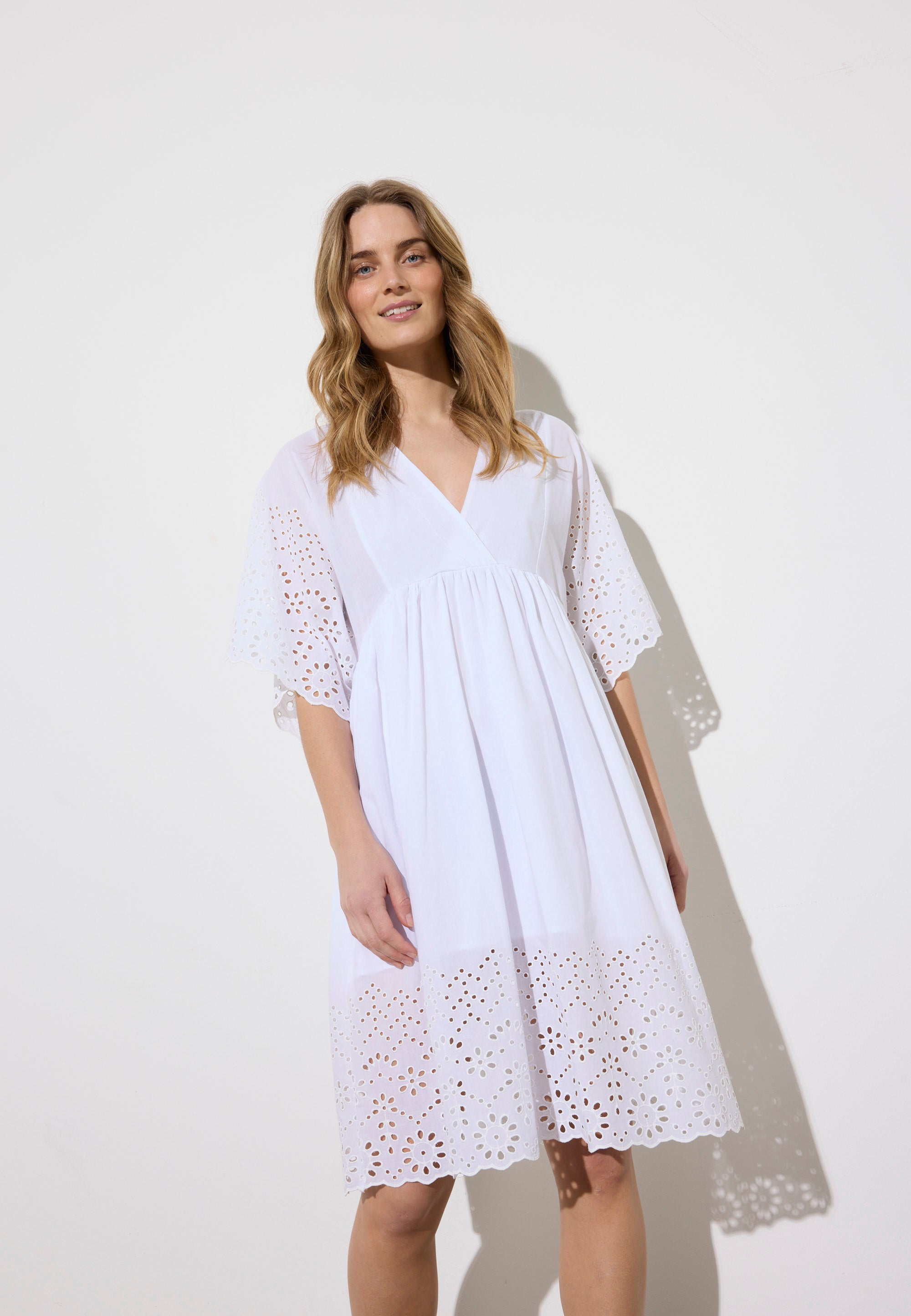 NGSeven NGS.JOLIE Dress Relaxed 10000 White