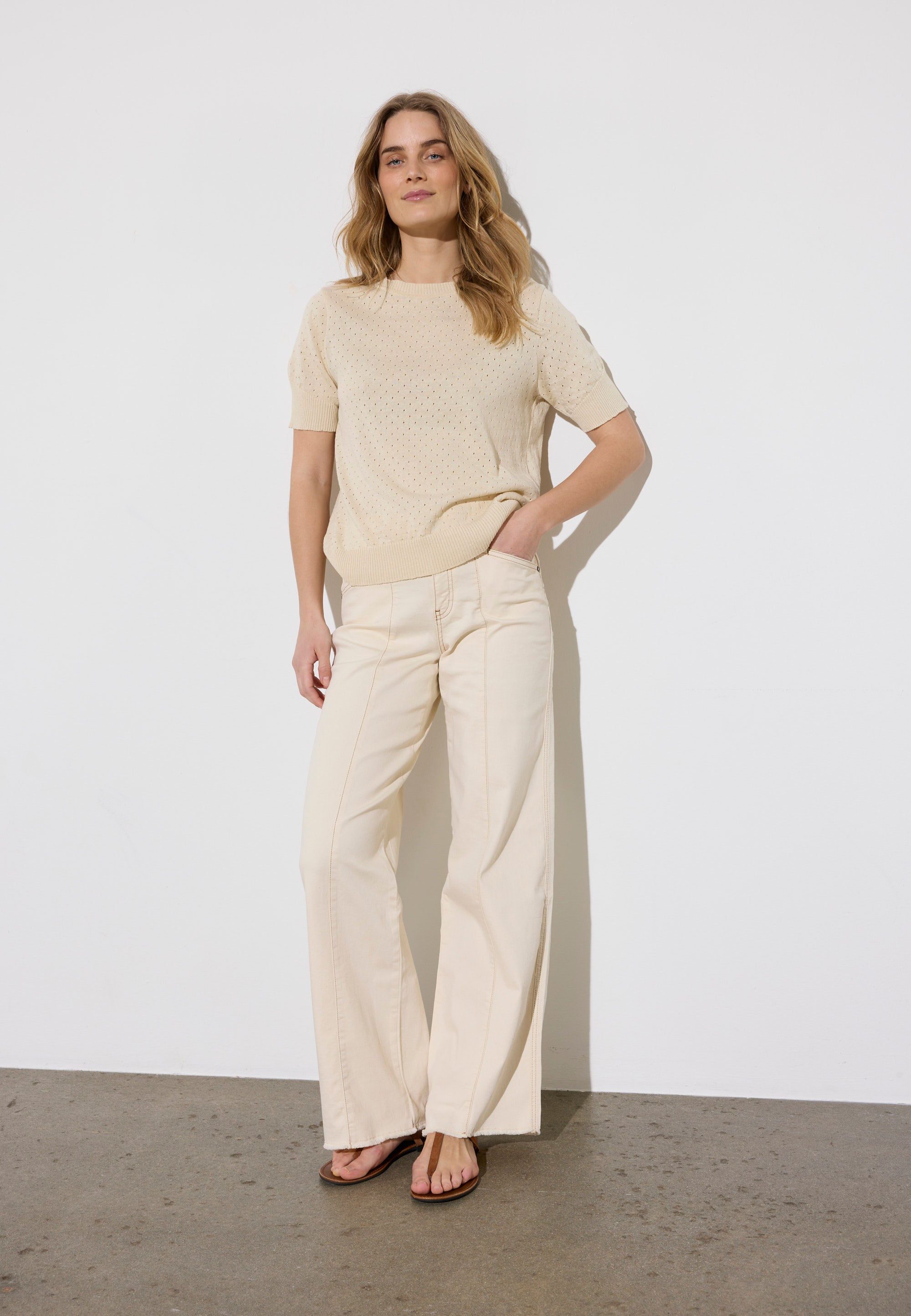 NGSeven NGS.JUNO Loose Jeans Loose 11200 Latte denim