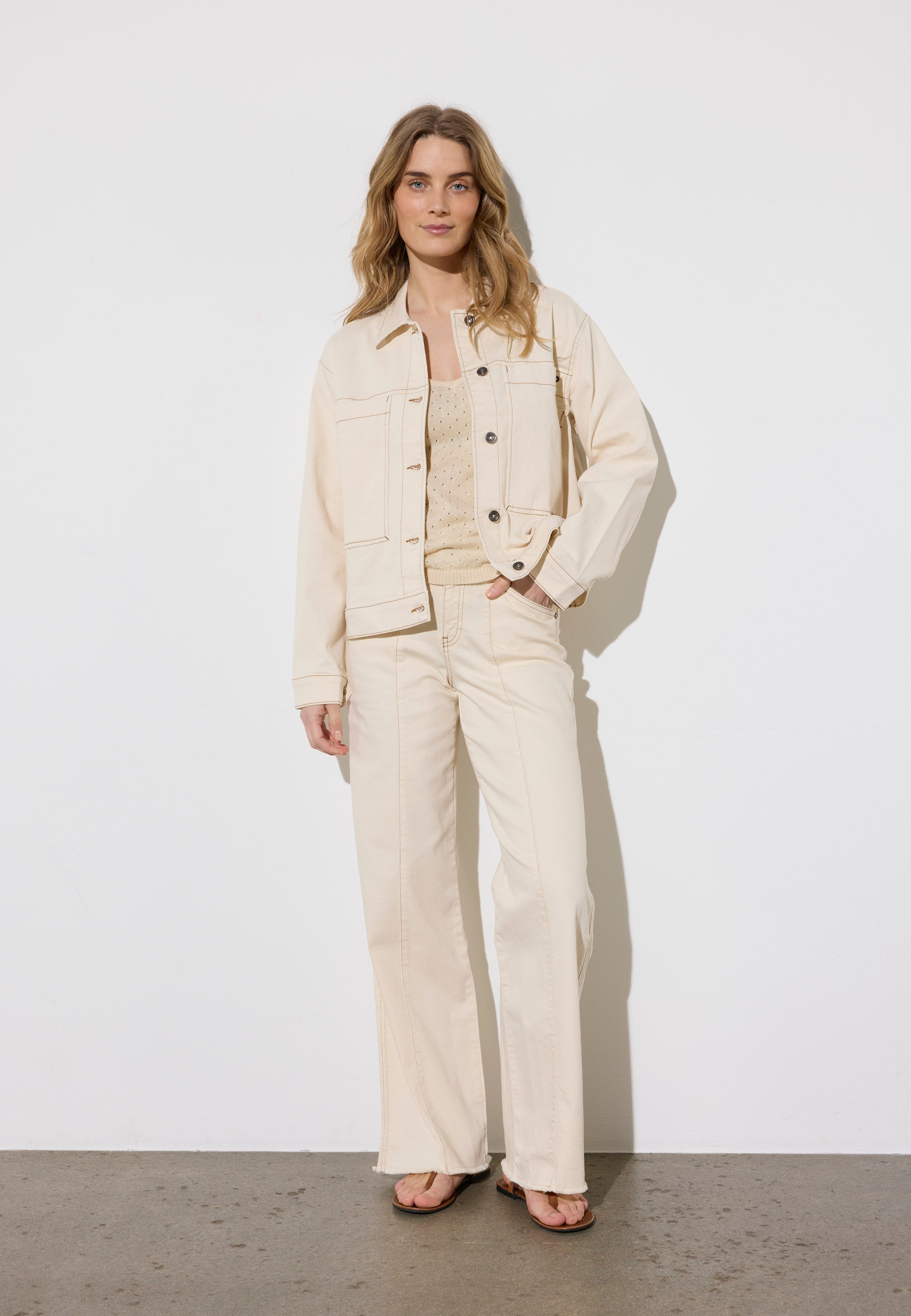 NGSeven NGS.JUNO Loose Jeans Loose 11200 Latte denim