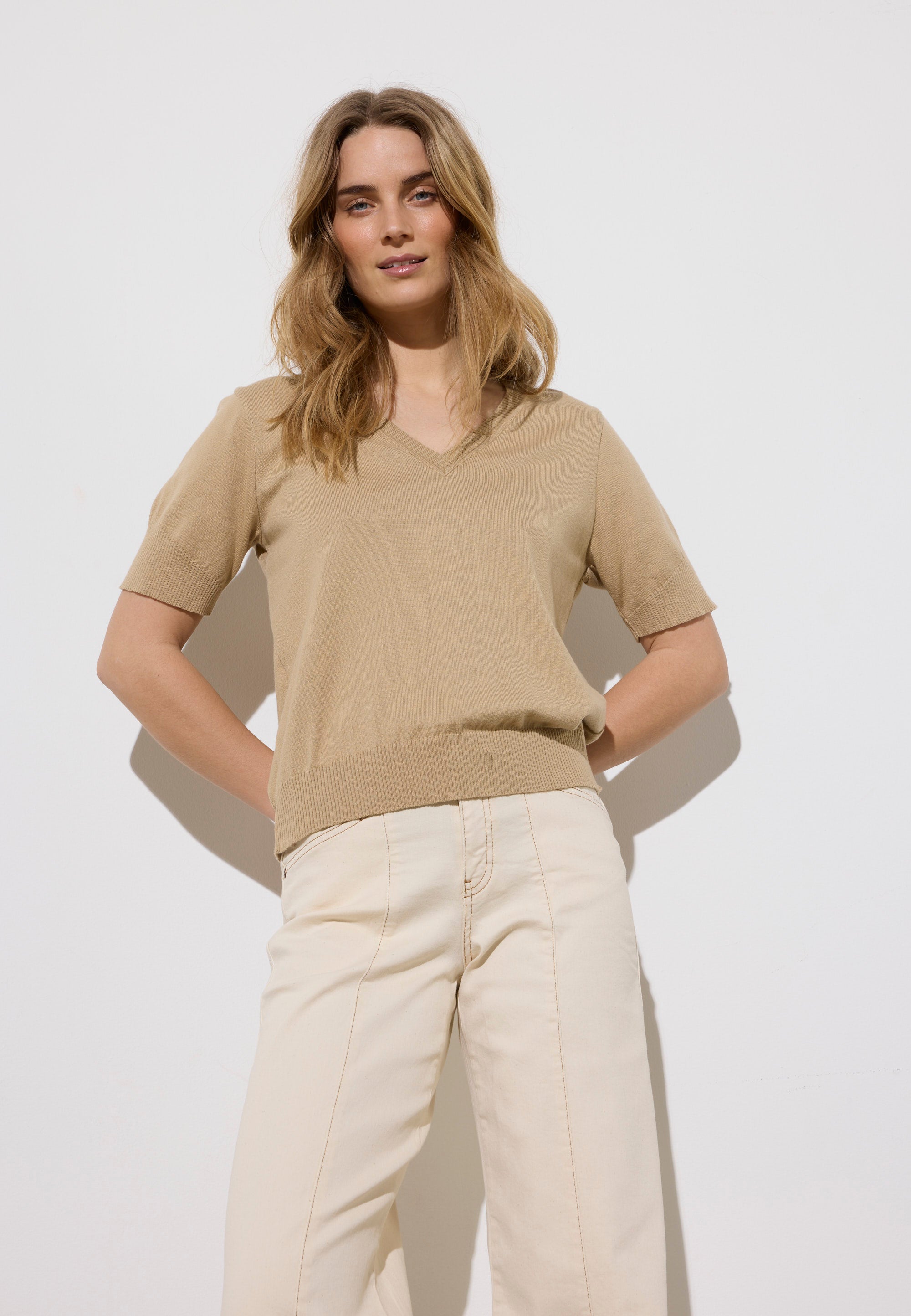 NGSeven NGS.LARISSA Blouse Regular 28000 Cafe Latte