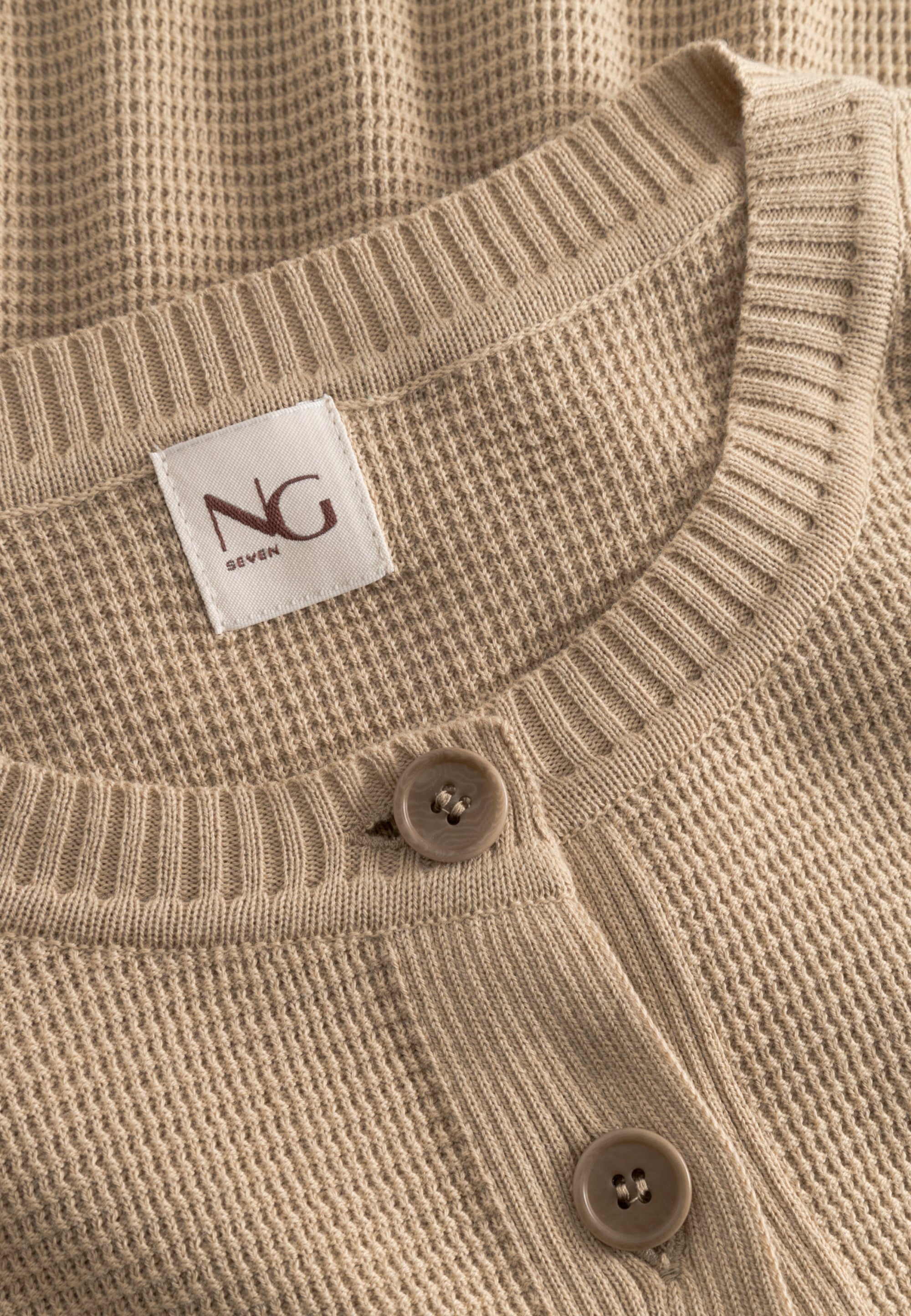 NGSeven NGS.LYNETH Cardigan Regular 28000 Cafe Latte