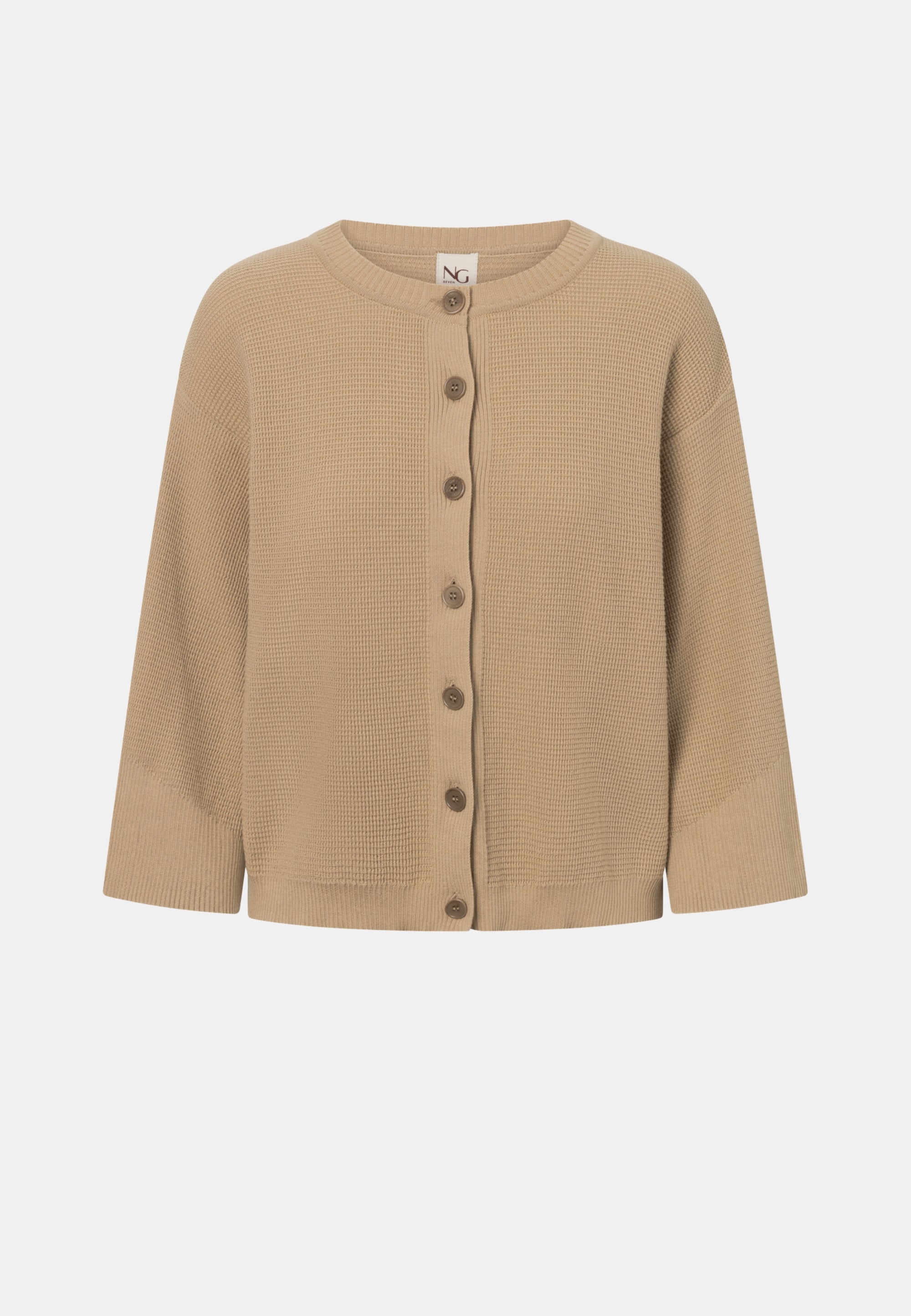 NGSeven NGS.LYNETH Cardigan Regular 28000 Cafe Latte