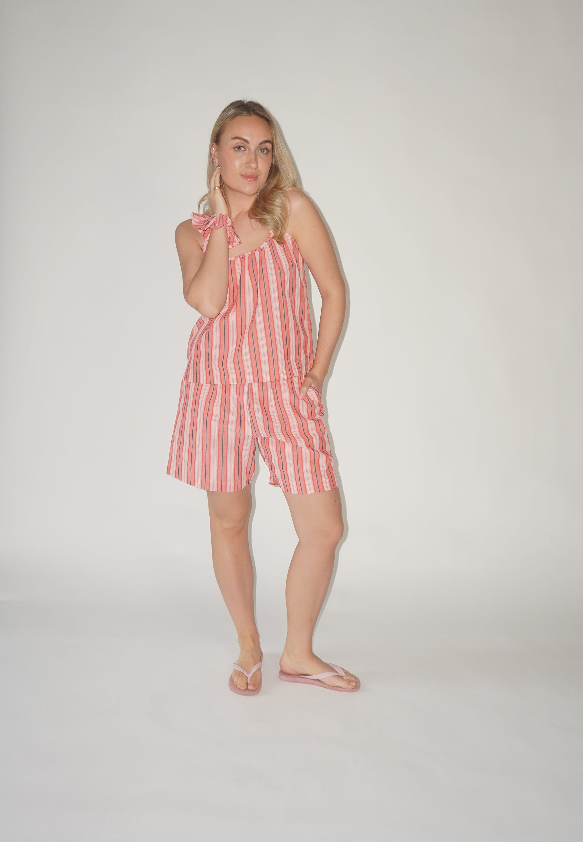 NGSeven NGS.MONARCH Camisole Relaxed 30211 Tea rose stripe