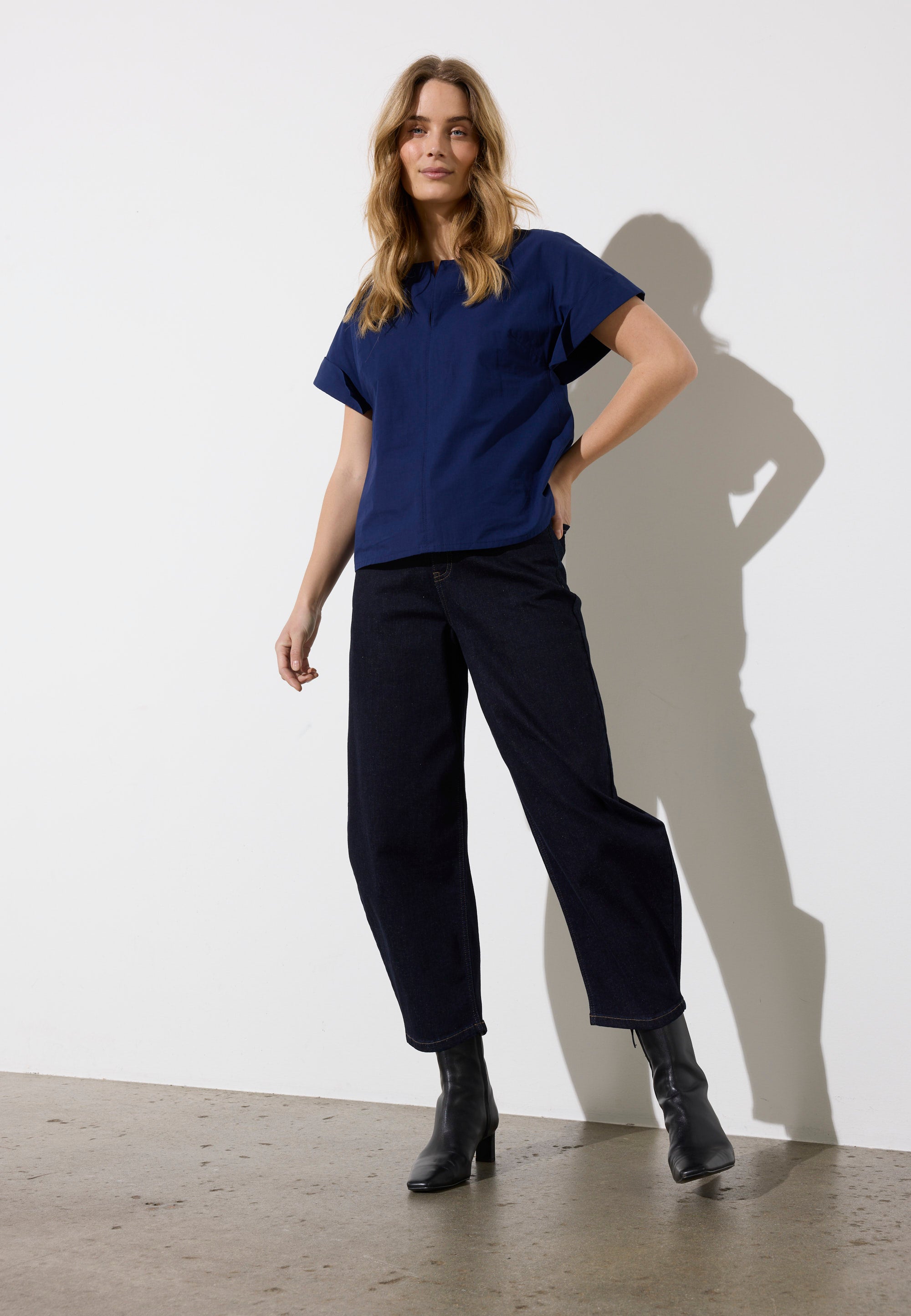 NGSeven NGS.OAK Barrel Jeans Barrel 49901 Dark Blue Indigo