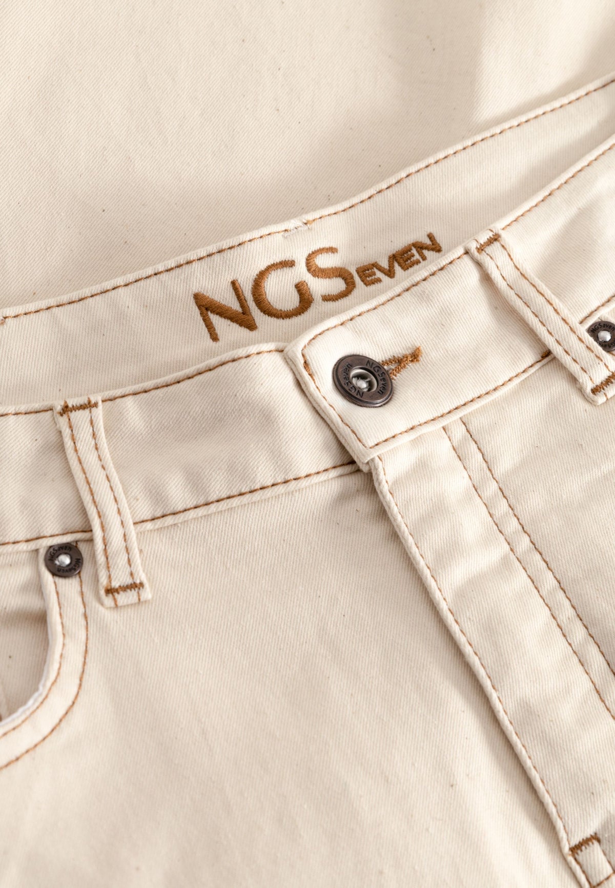 NGSeven NGS.OCEAN Bermuda Shorts Loose 11200 Latte denim