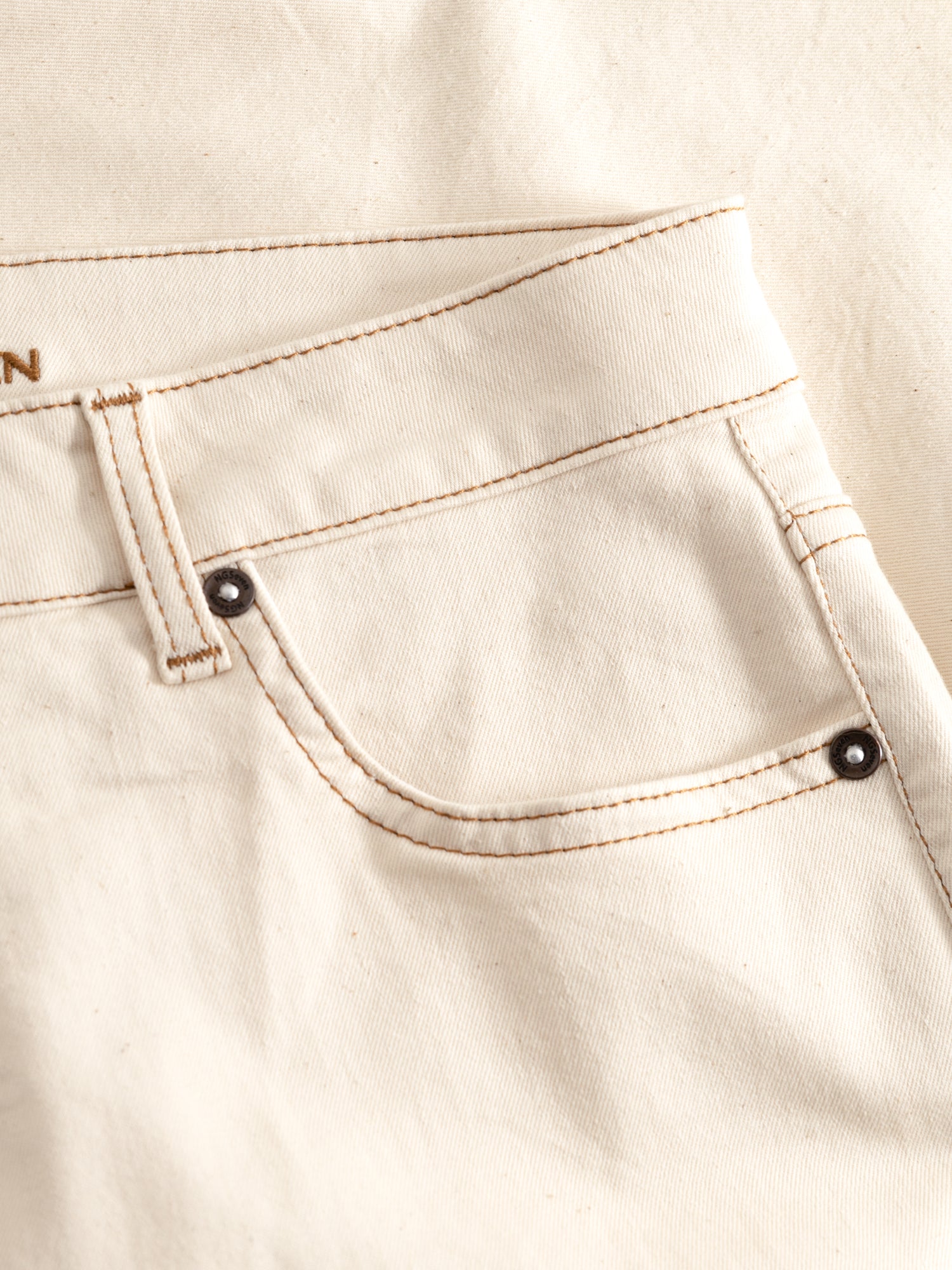NGSeven NGS.OCEAN Bermuda Shorts Loose 11200 Latte denim