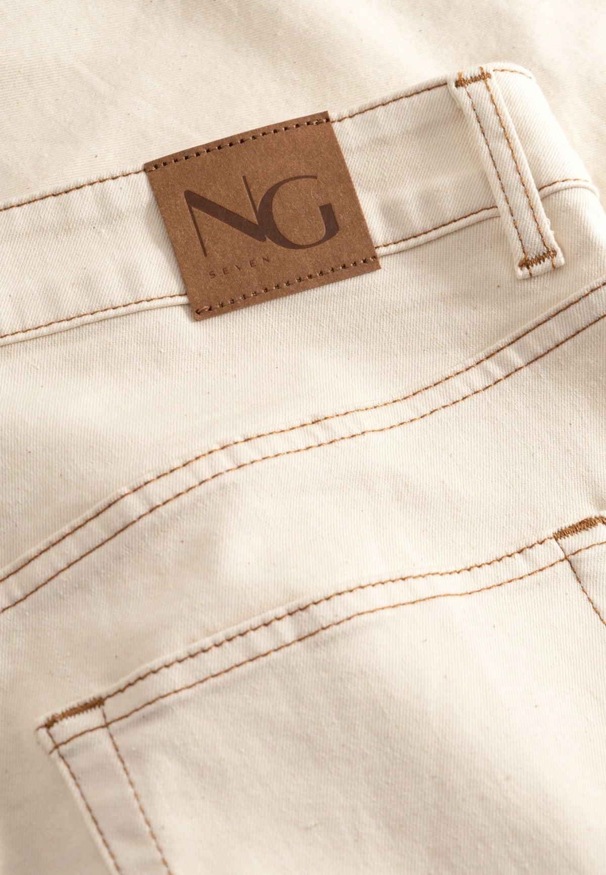 NGSeven NGS.OCEAN Bermuda Shorts Loose 11200 Latte denim