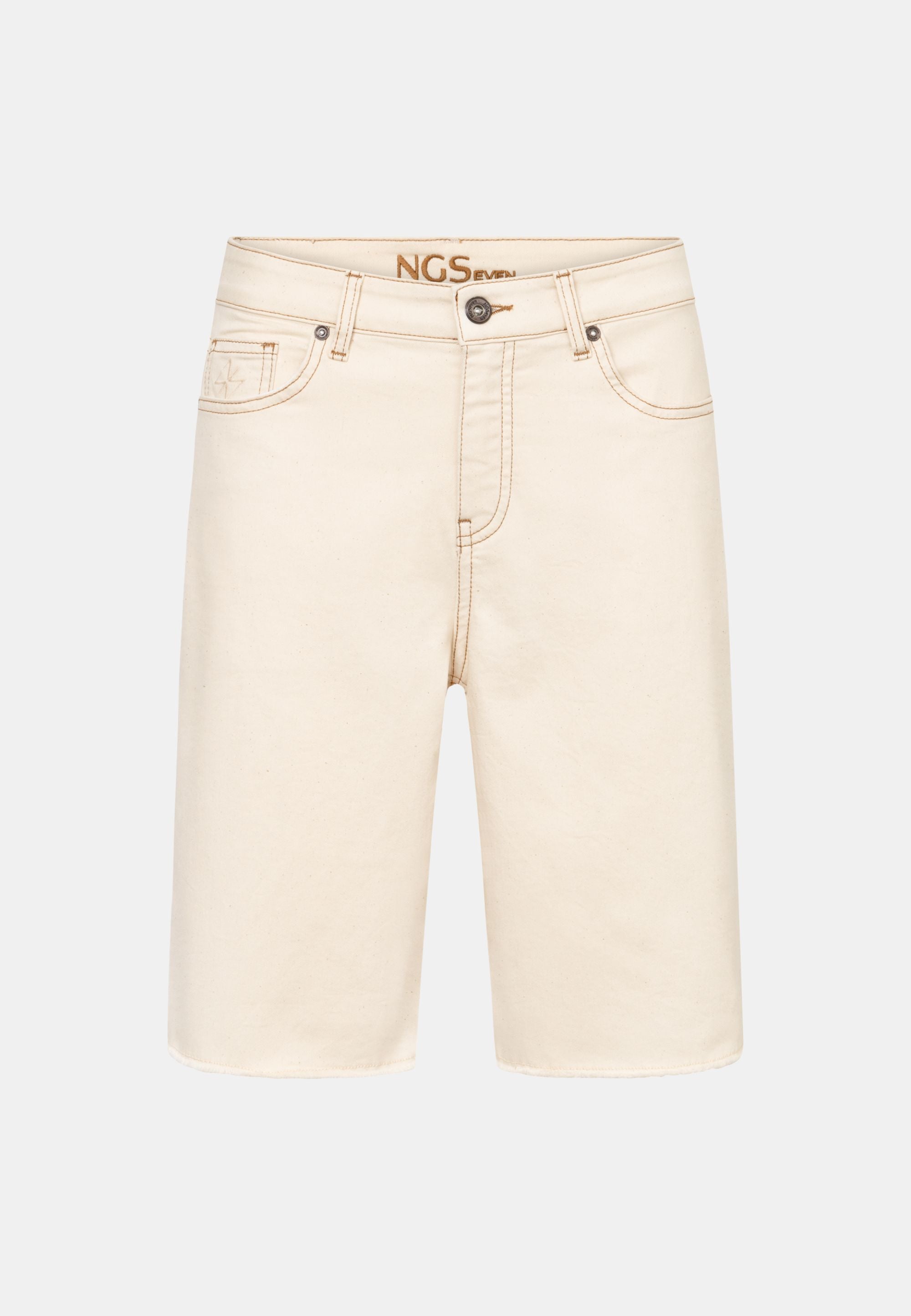NGS.OCEAN Bermuda Shorts - Latte denim