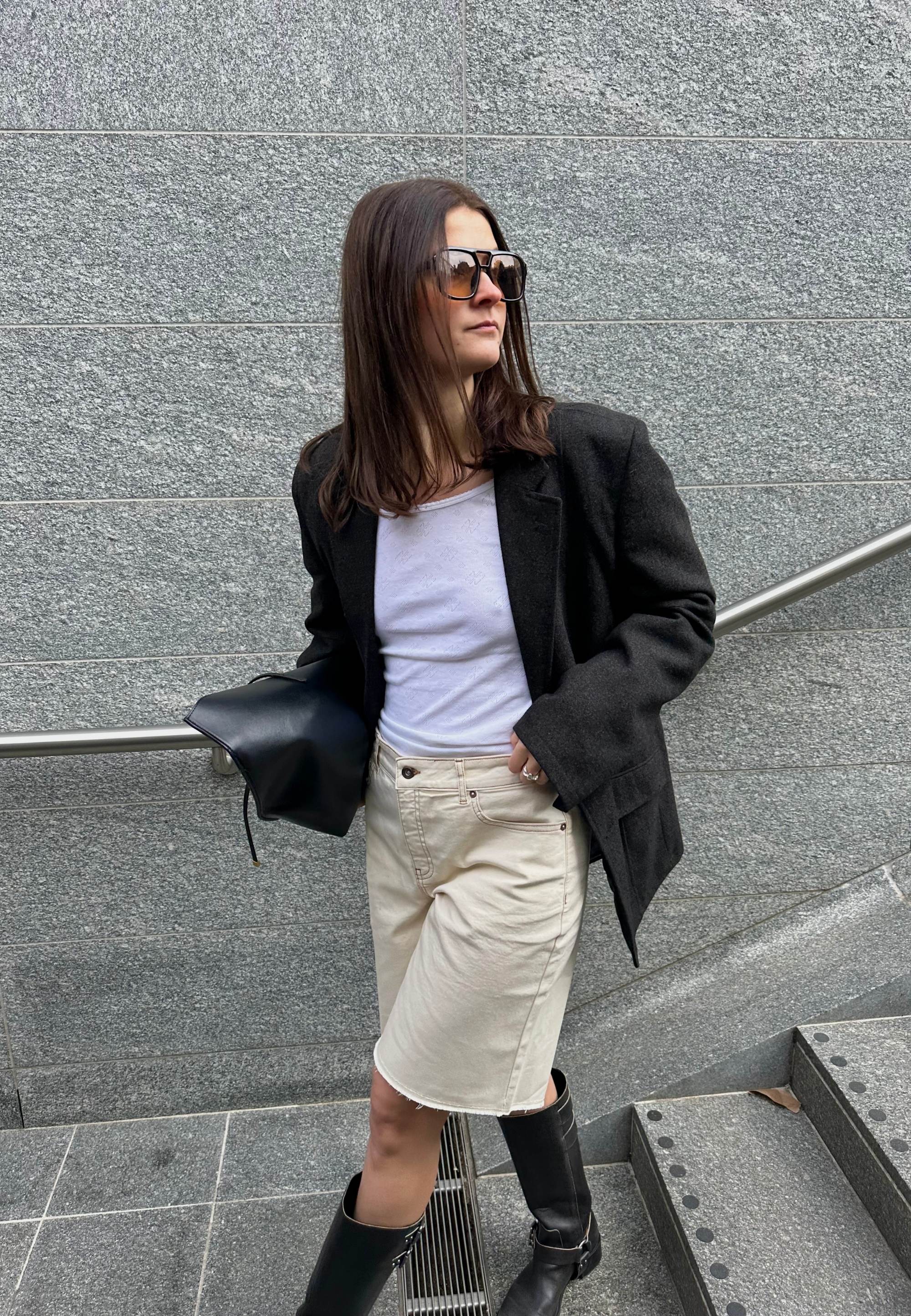 NGSeven NGS.OCEAN Bermuda shorts Loose 11200 Latte denim