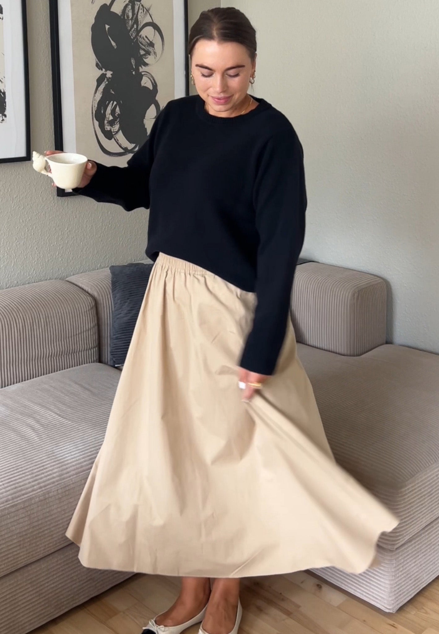 NGSeven NGS.PANTHER Sweater Relaxed 99000 Black