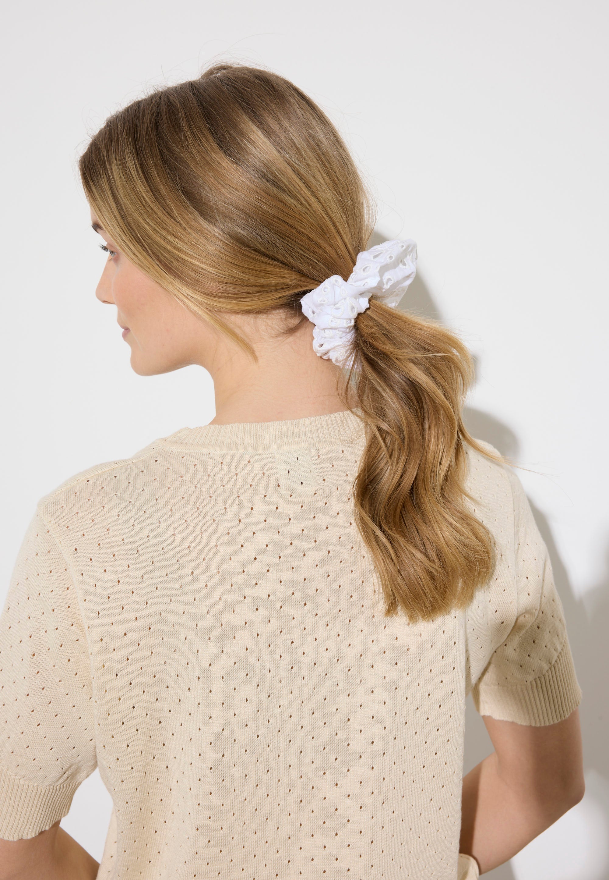 NGSeven NGS.PAPILLON Scrunchie 10000 White