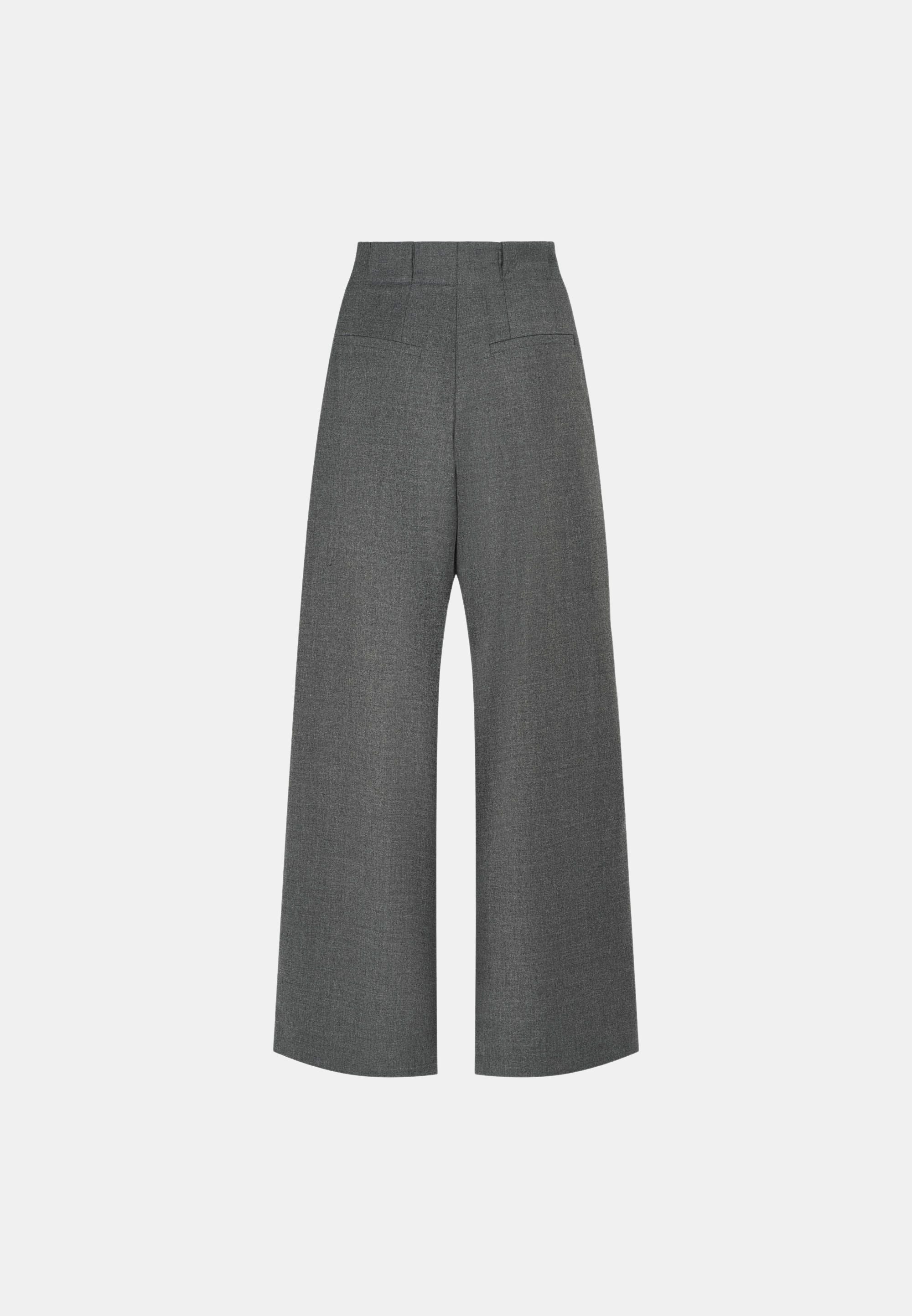NGSeven NGS.POND Loose Pants Loose 97503 Grey Melange