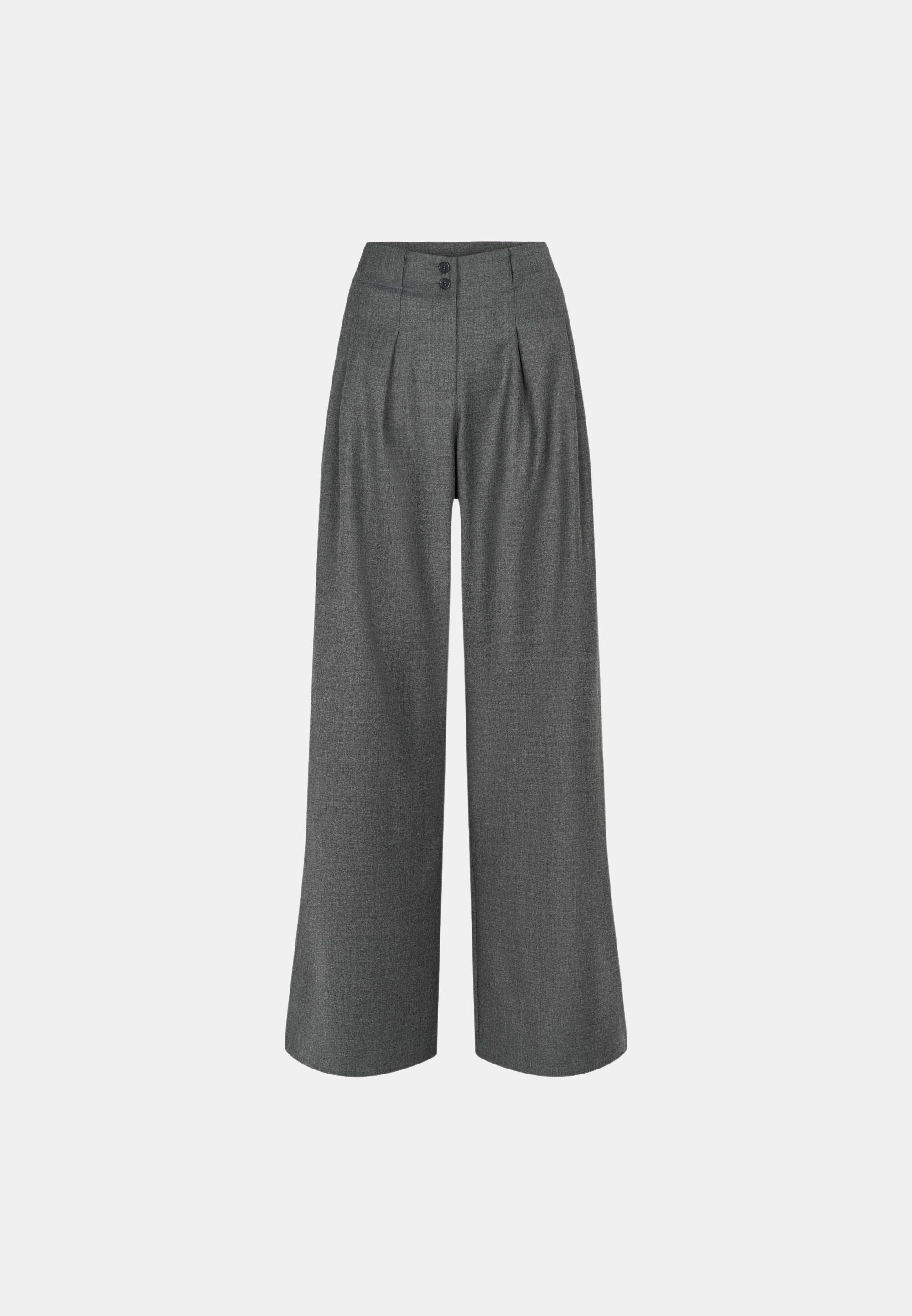 NGSeven NGS.POND Loose Pants Loose 97503 Grey Melange