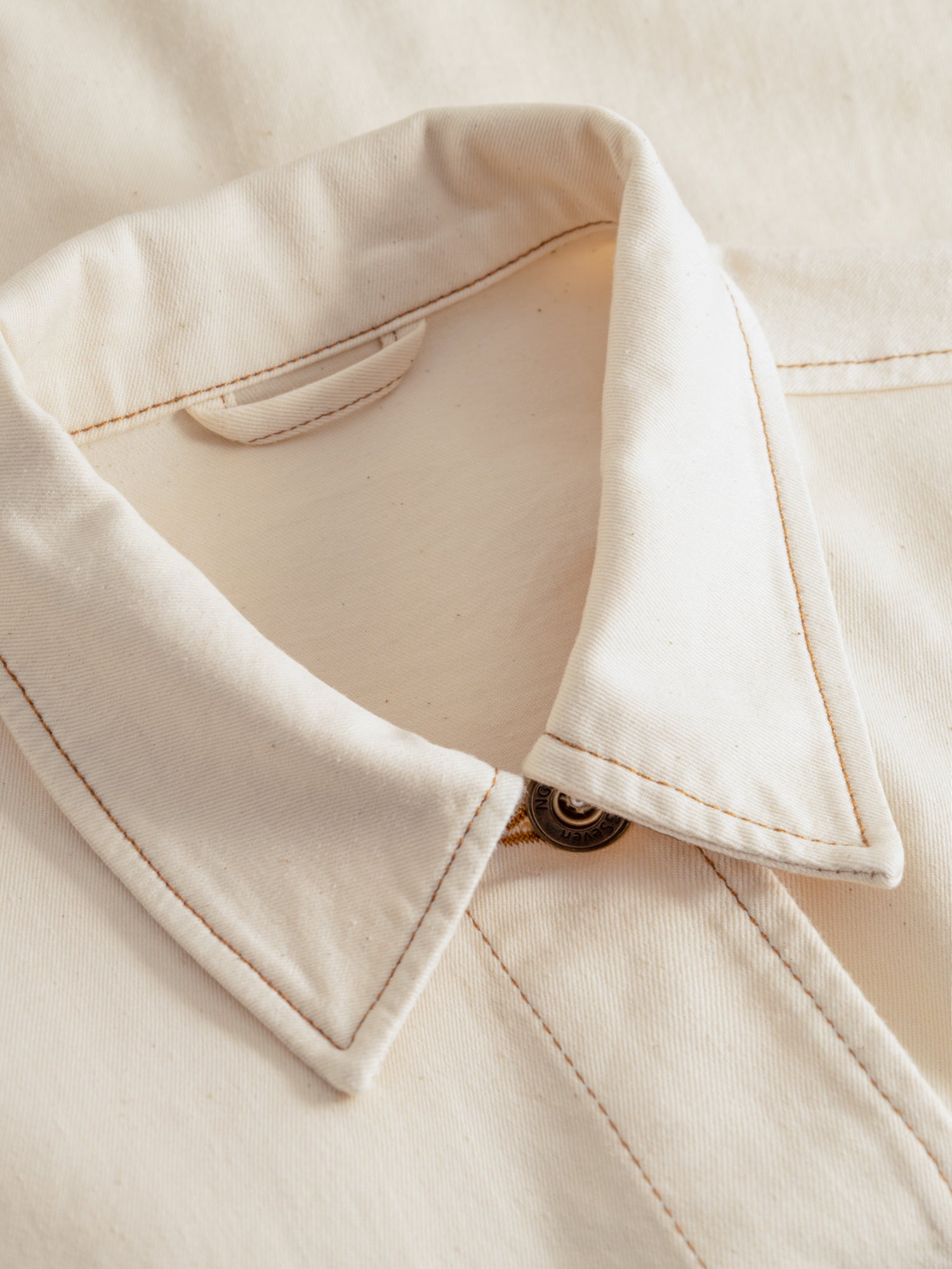 NGSeven NGS.SAGA Boxy Jacket Relaxed 11200 Latte denim