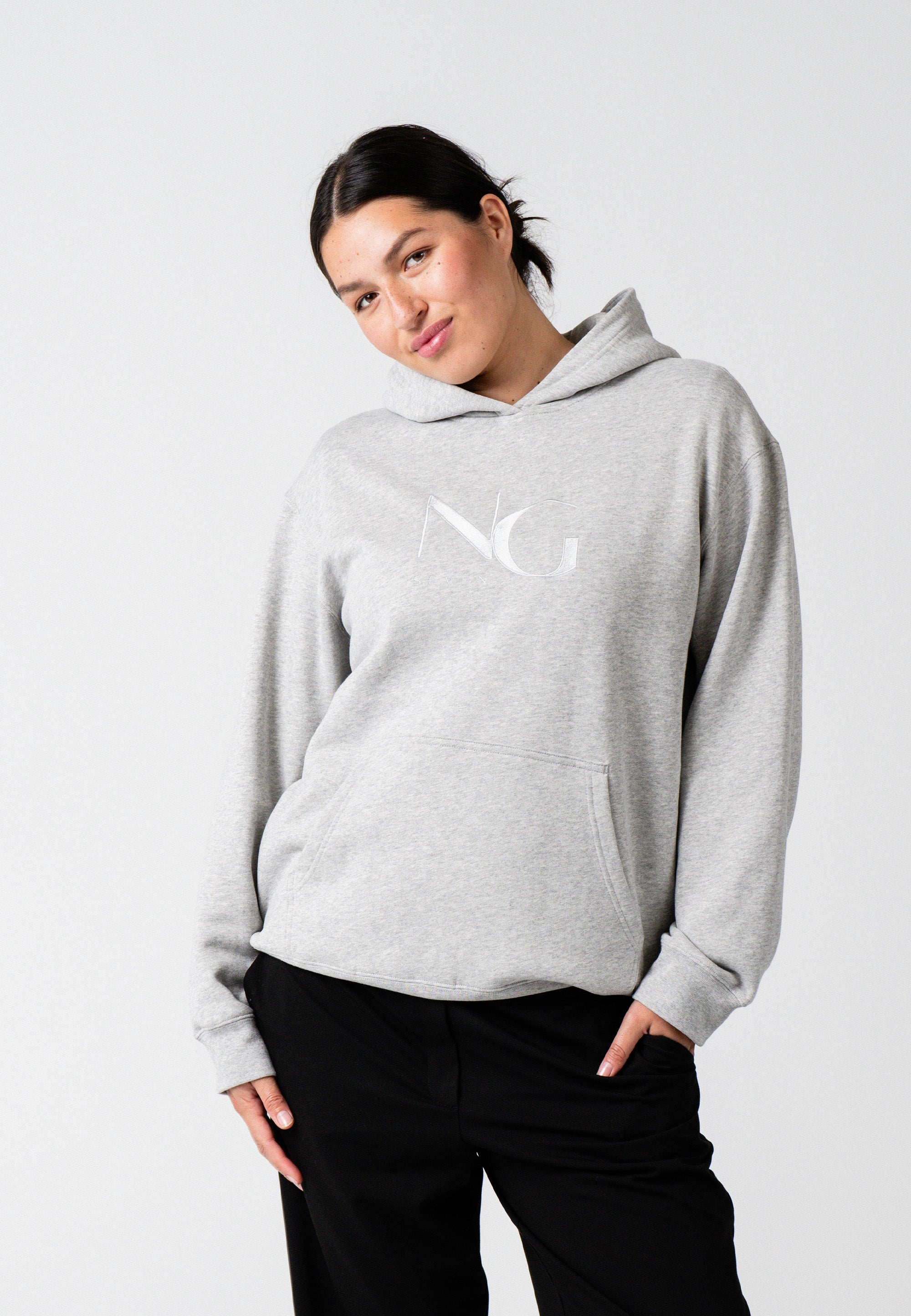 NGSeven NGS.SOIL Hoodie Relaxed 97503 Grey Melange