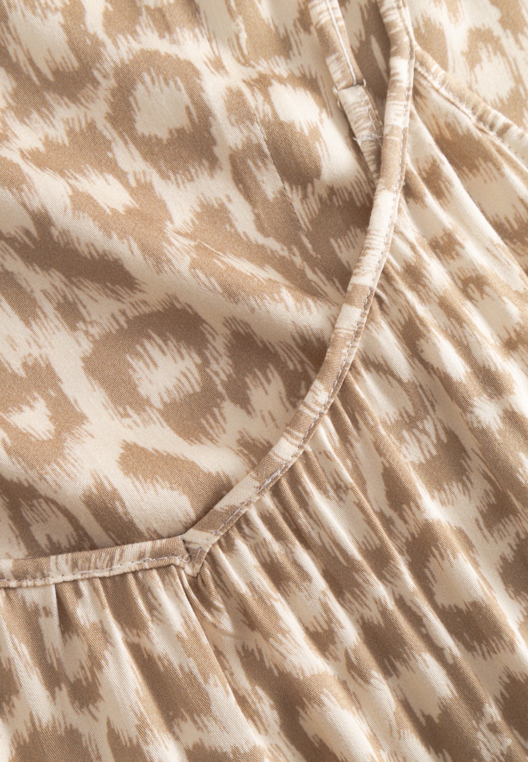 NGSeven NGS.TANSY Dress Relaxed 13028 Birch cafe latte leopard
