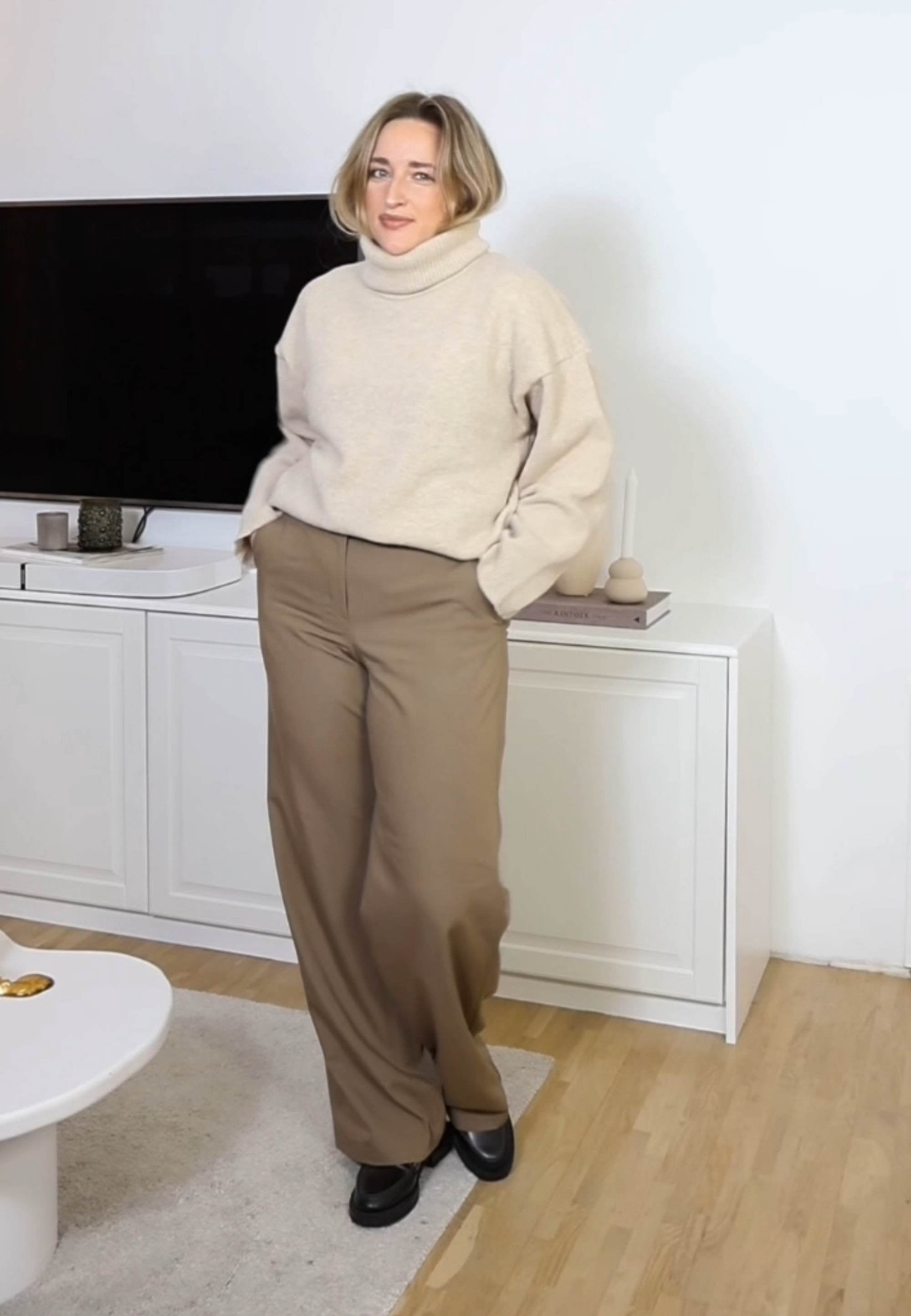 NGSeven NGS.WOODS Sweater Relaxed 11502 Latte Melange