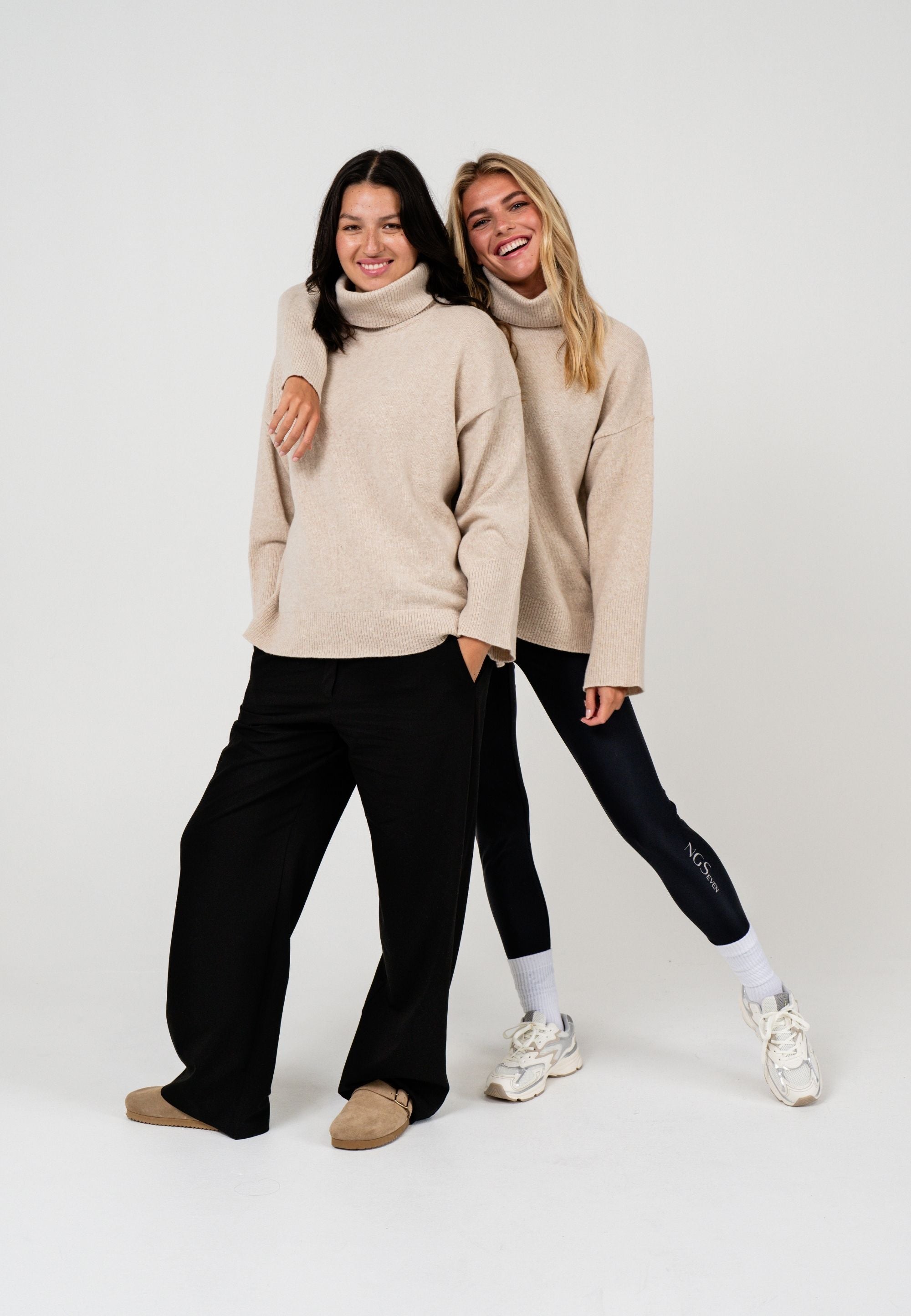 NGSeven NGS.WOODS Sweater Relaxed 11502 Latte Melange