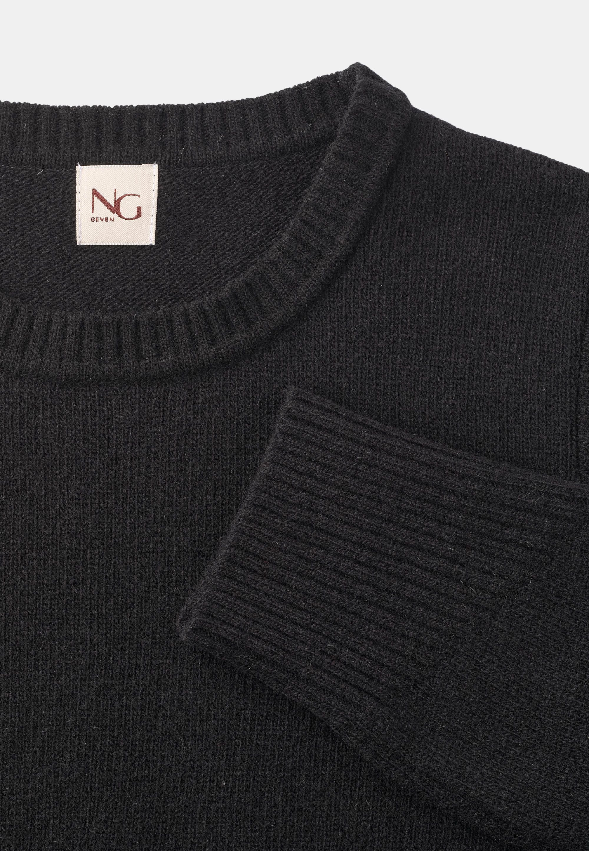 NGSeven PANTHER Sweater Relaxed 99000 Black