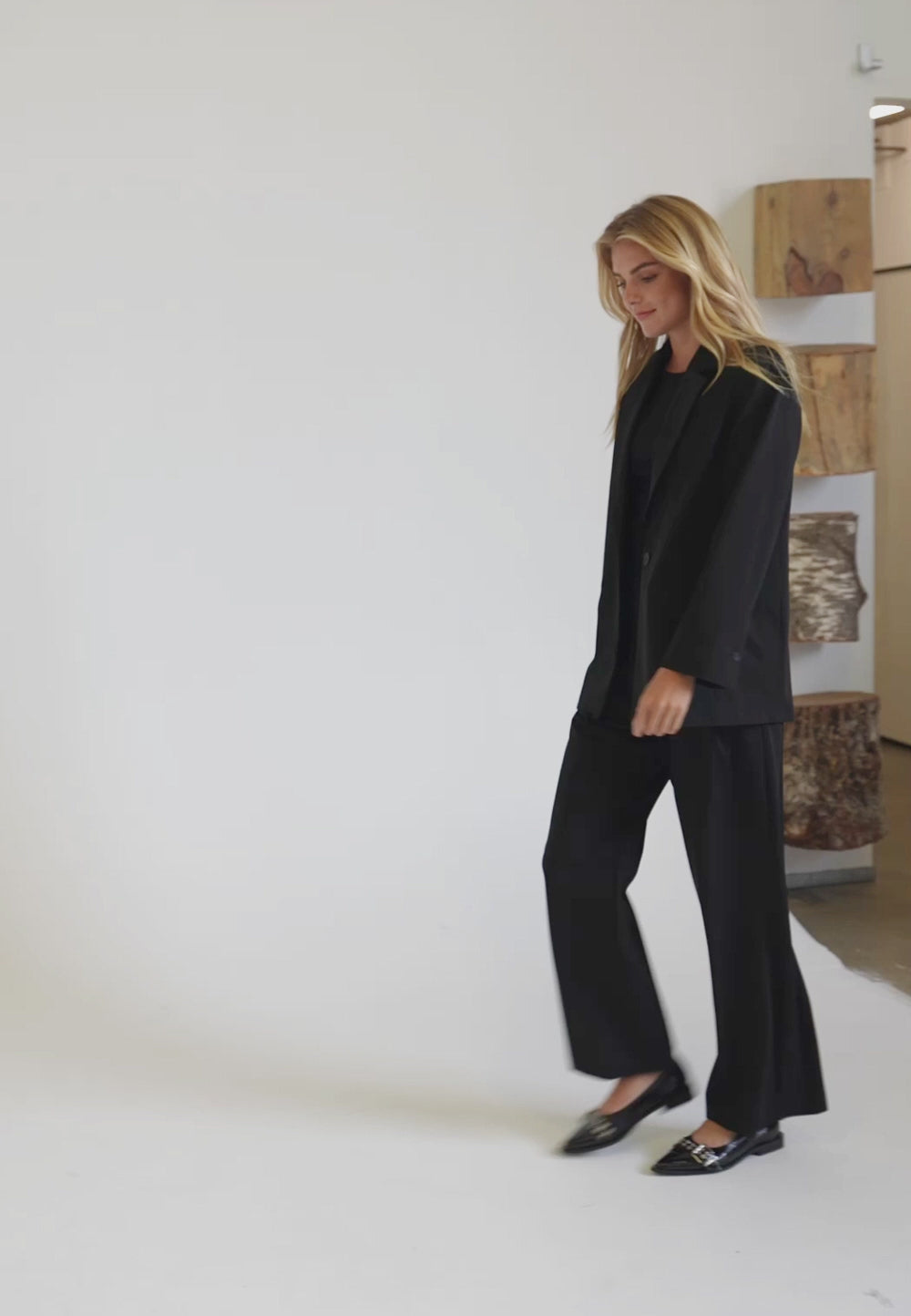 NGSeven NGS.EARTH Oversized Blazer Oversized 99000 Black