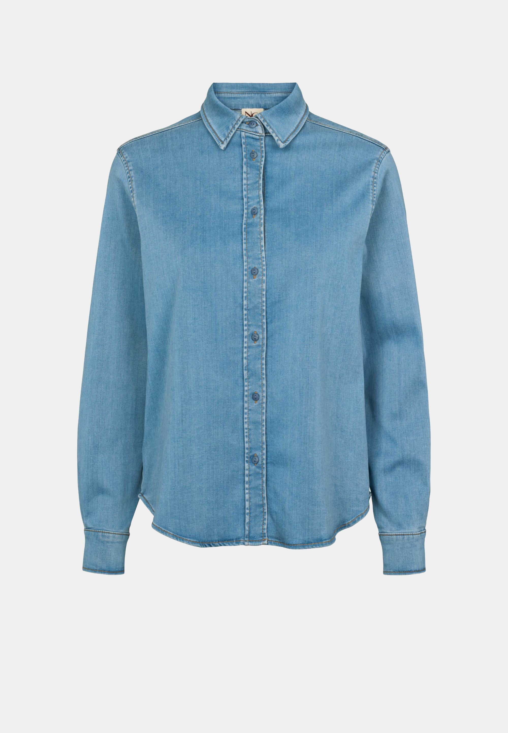 NGSeven NGS.COAST Denim Shirt Regular 44399 Washed Blue Denim