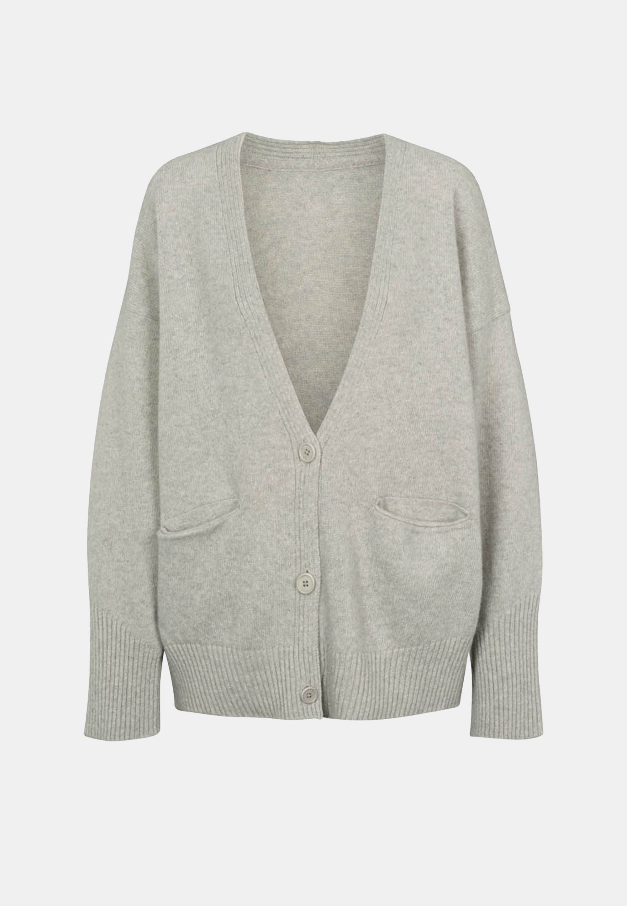 NGSeven NGS.FORREST Cardigan Relaxed 97502 Grey Melange